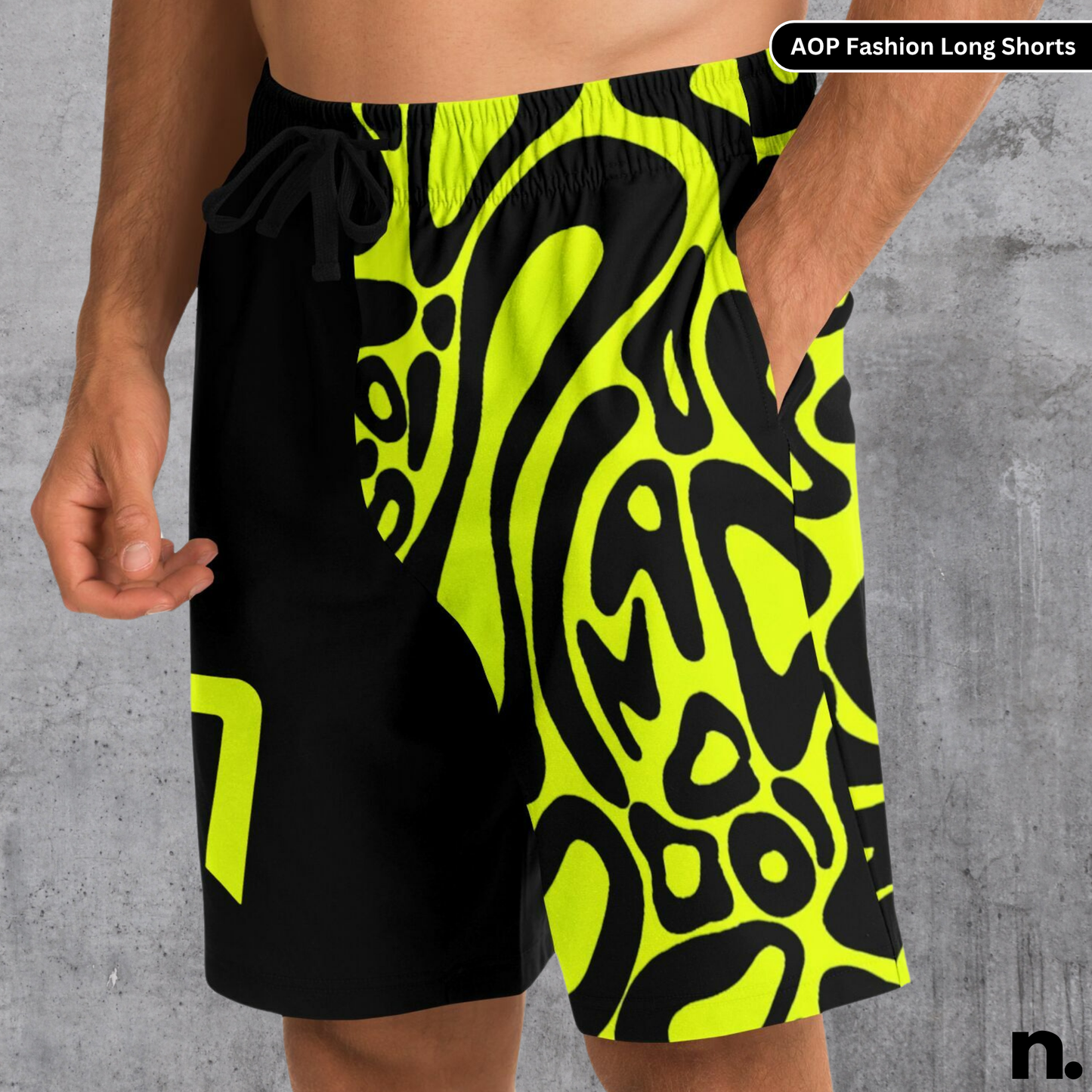 Lando Norris Inspired Long Shorts