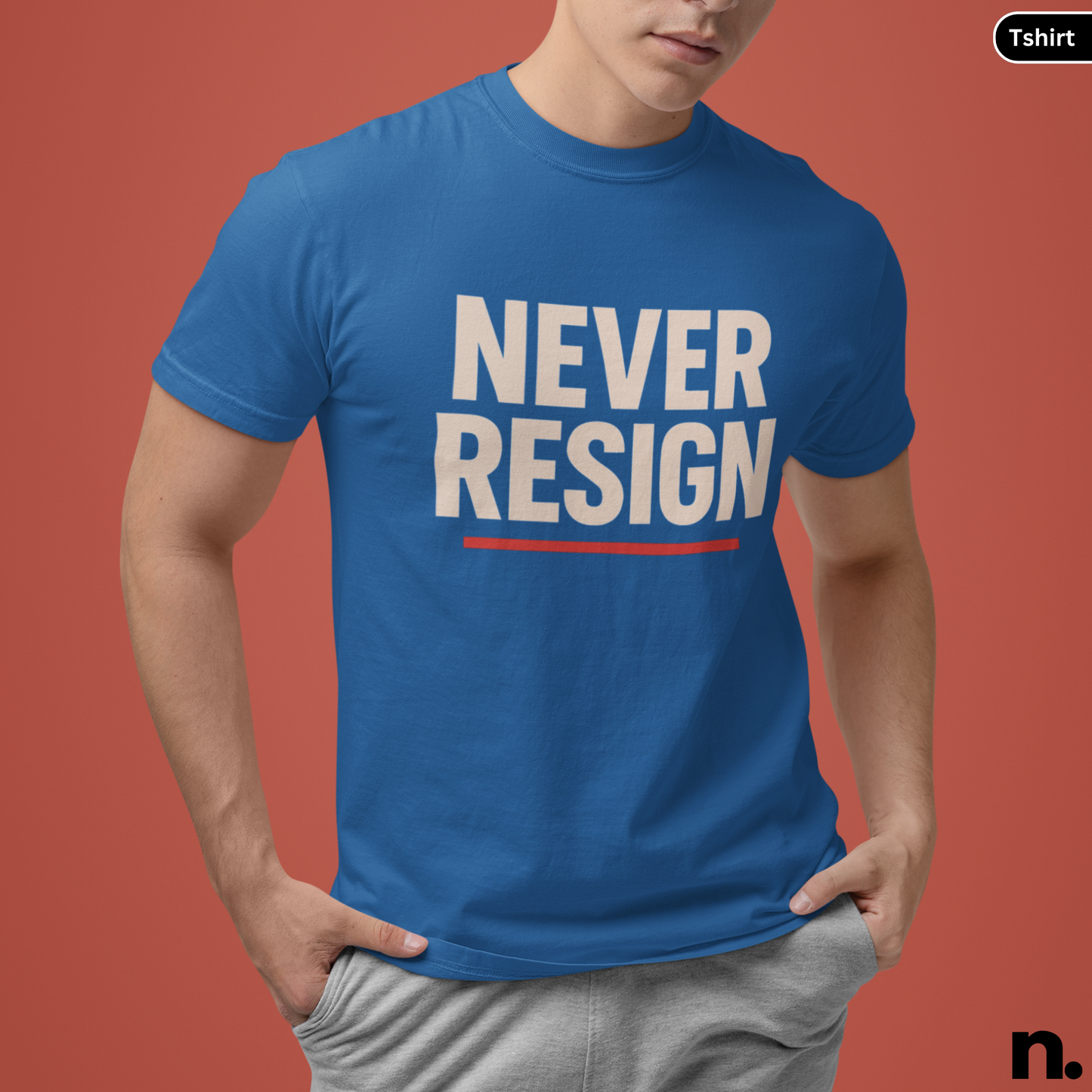 Never Resign Chess Lovers Unisex Tee