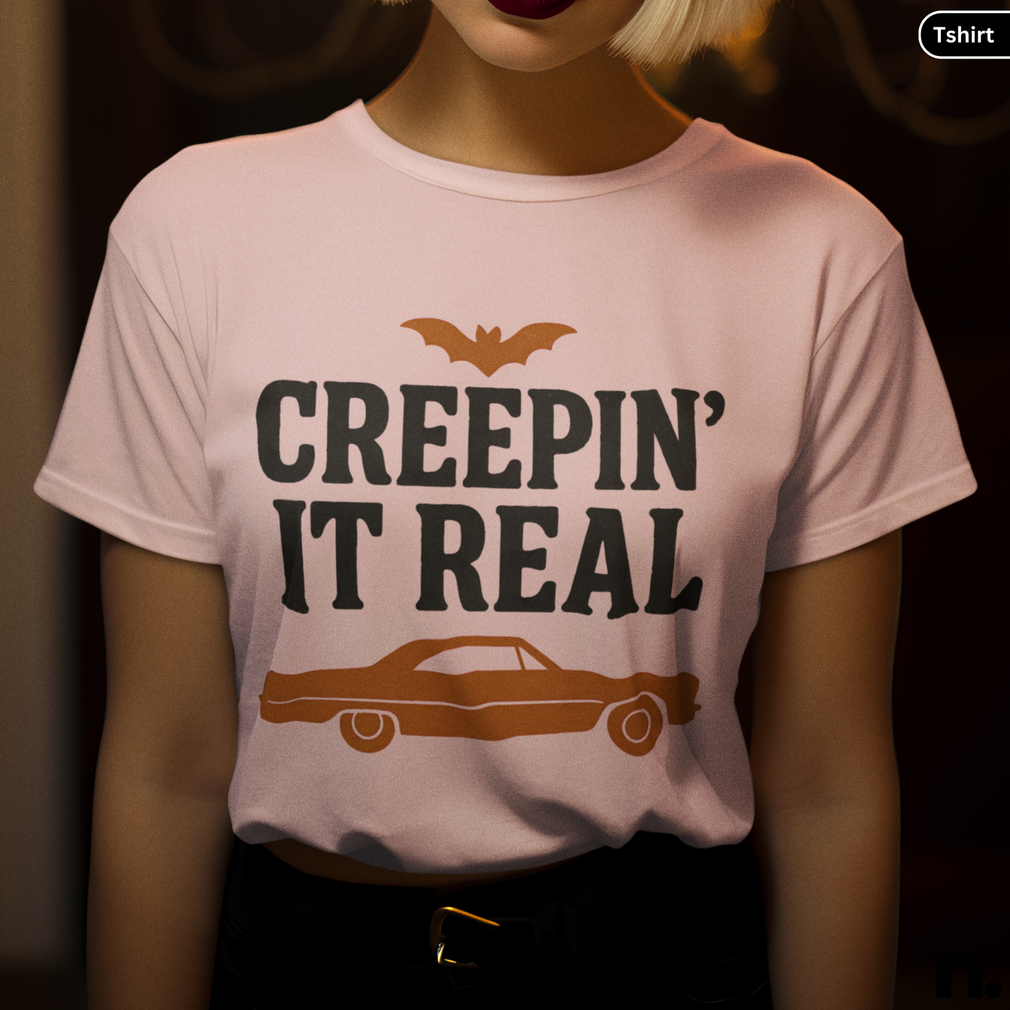 Creepin' it Real Halloween Inspired Unisex Tee