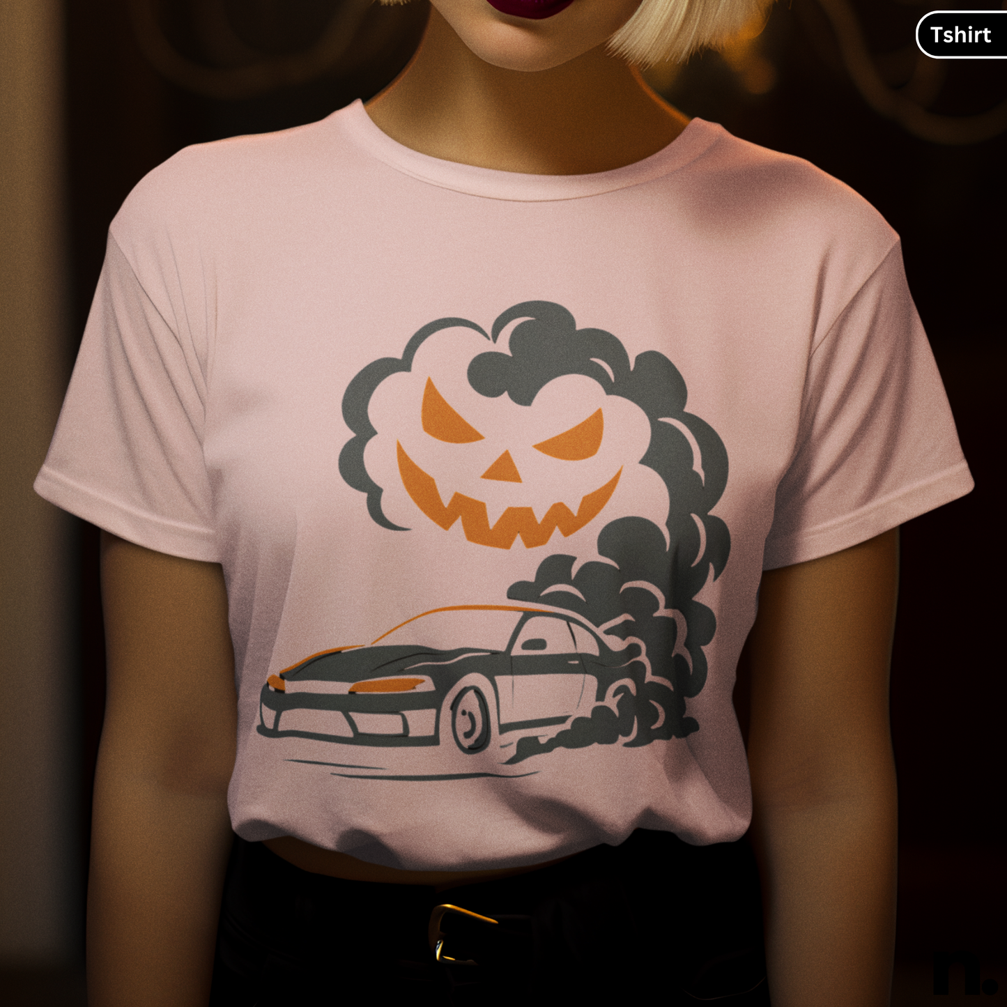 Ghost Drift Unisex Halloween Tee
