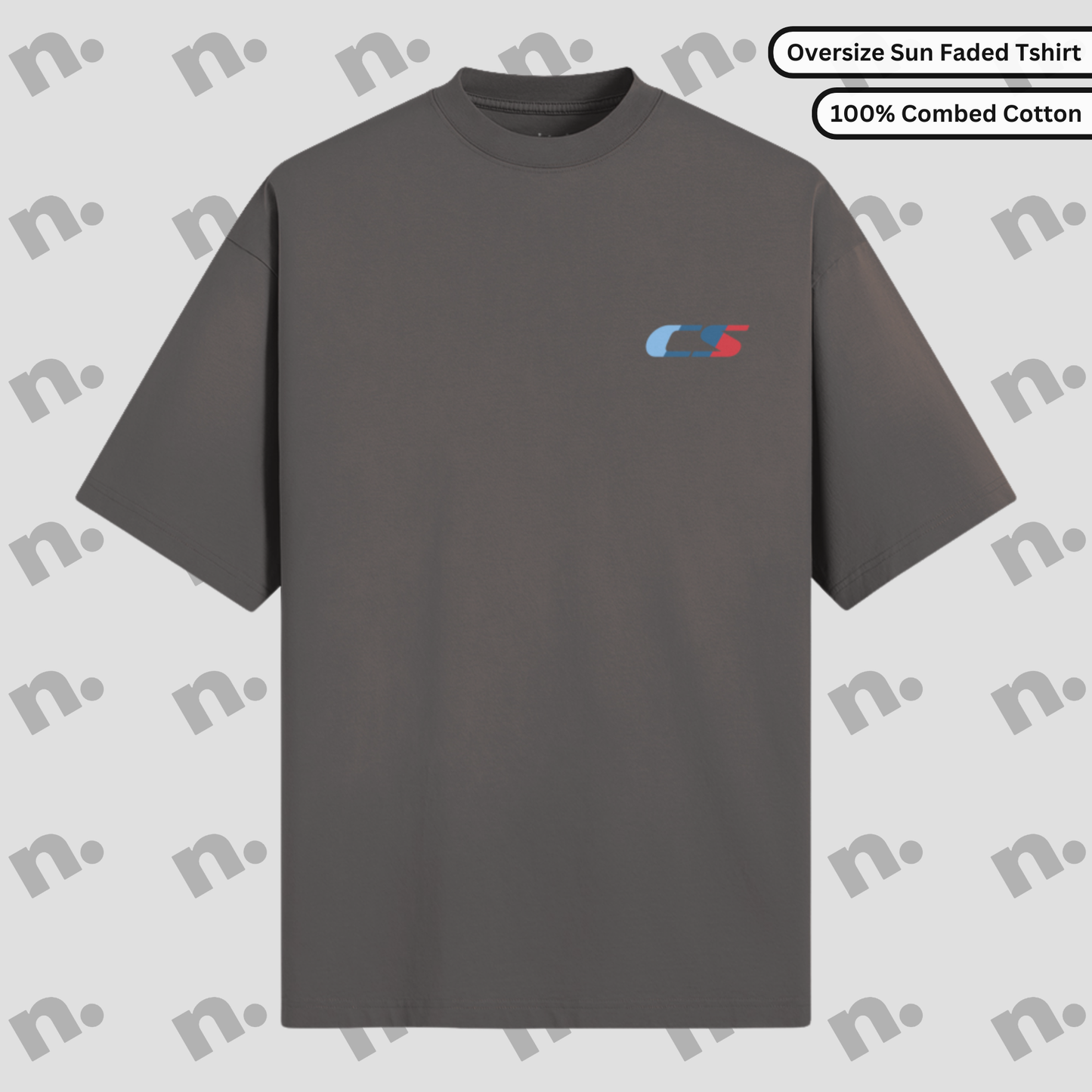 M5 CS Oversized Tee – “4 Doors, No Excuses.”