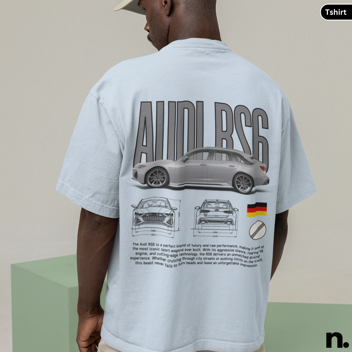 RS6 Poster Style T-shirt