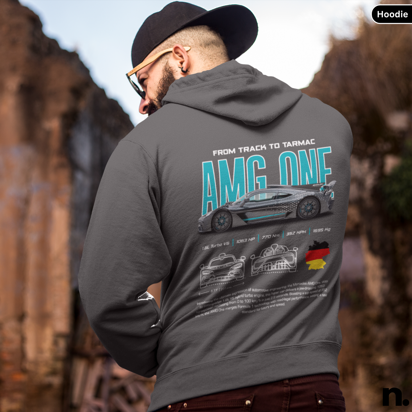 AMG One Poster Style Unisex Hoodie