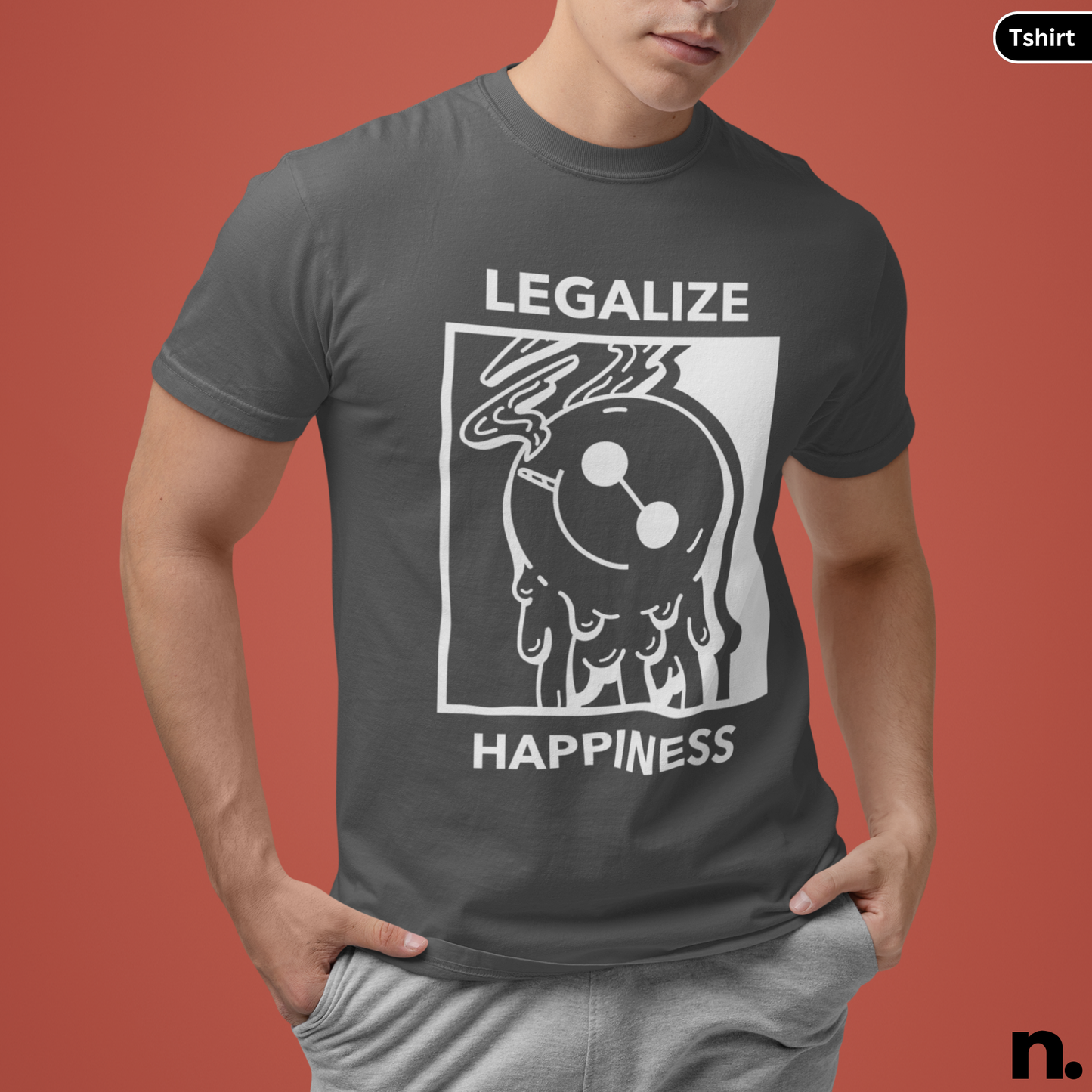 Legalize Happiness Tee - Unisex Heavy Cotton