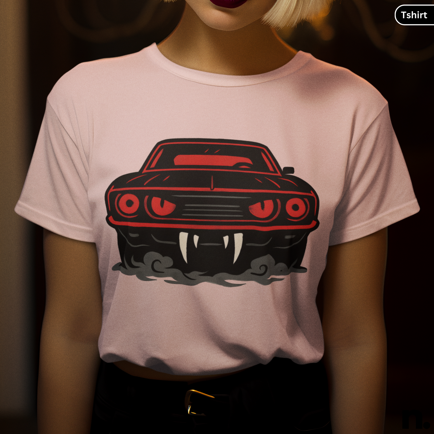 Halloween Muscle Car Tee