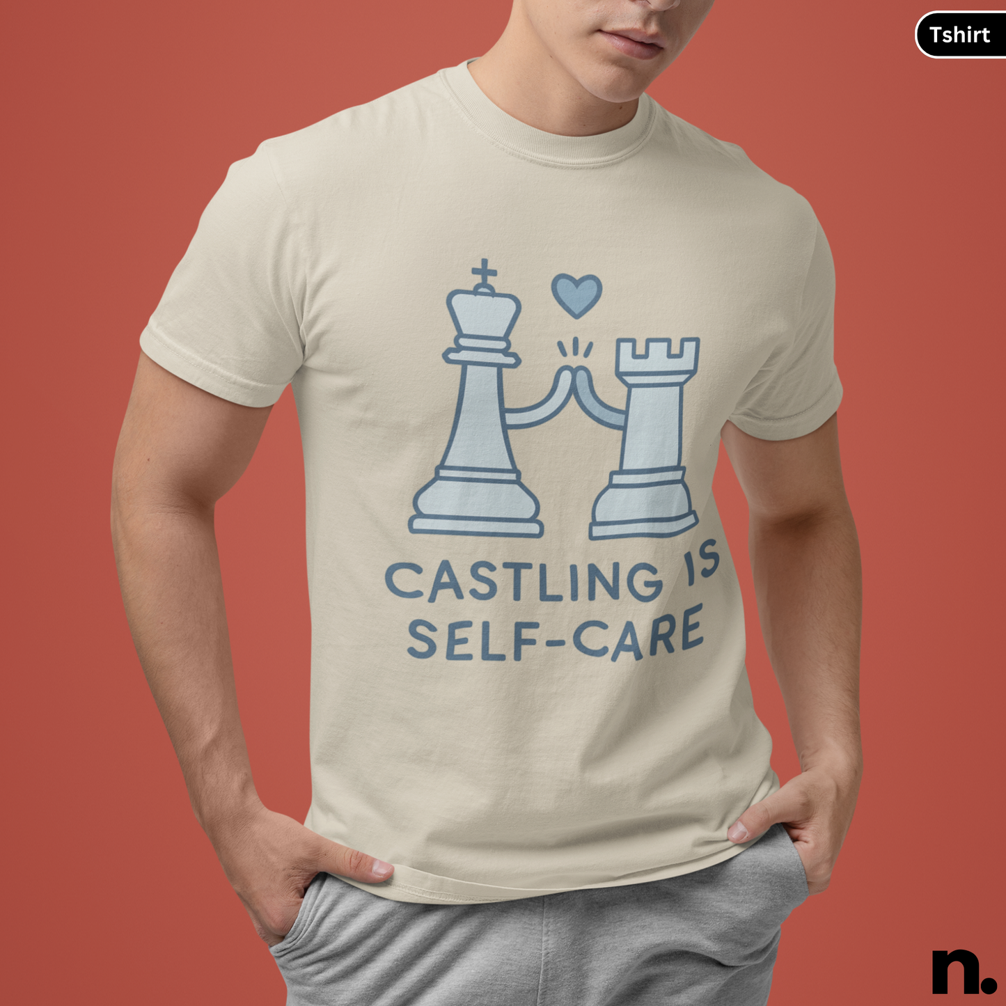 Castling Is Self Care Chess Inspired Unisex Tee