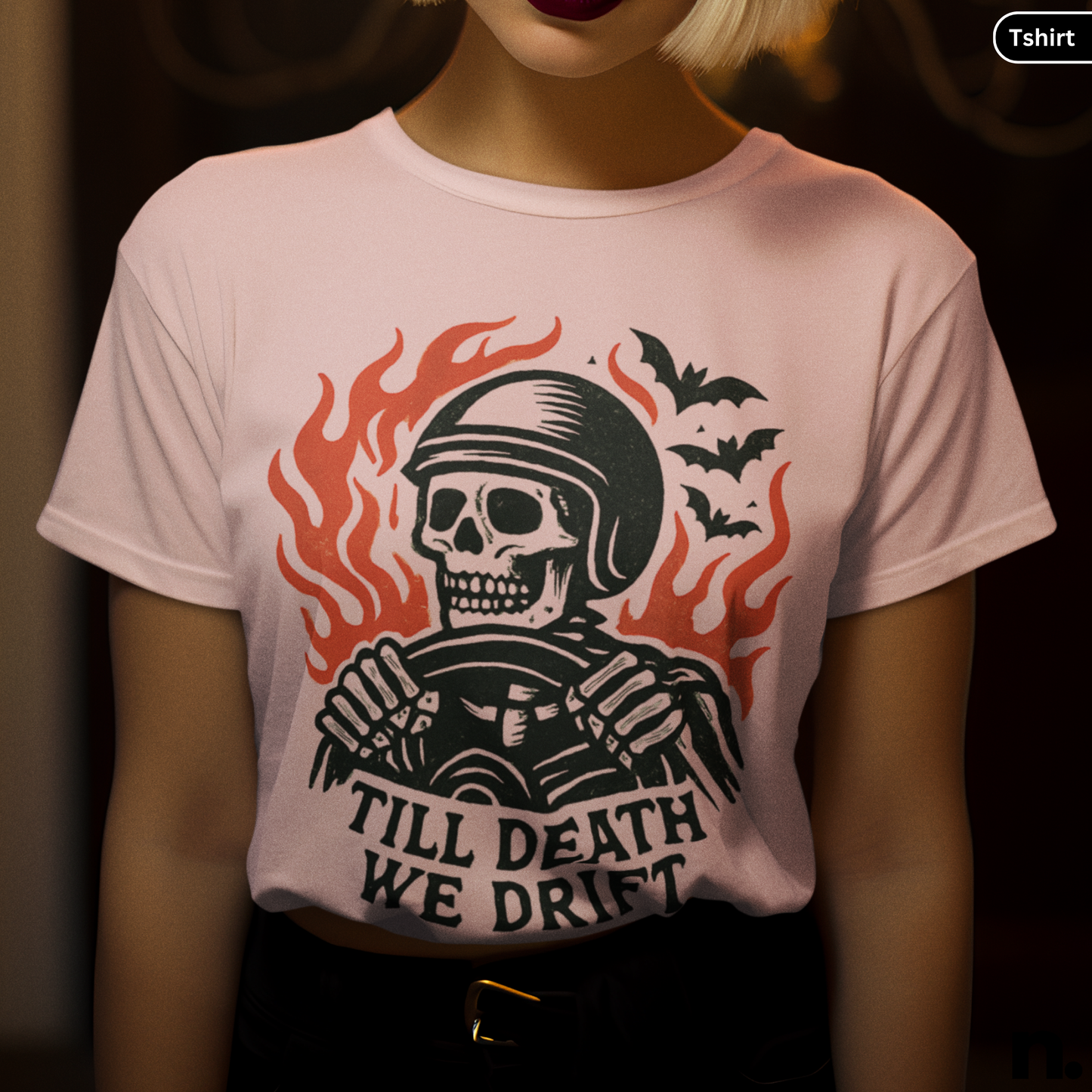 Till Death We Drift Halloween Inspired Tee