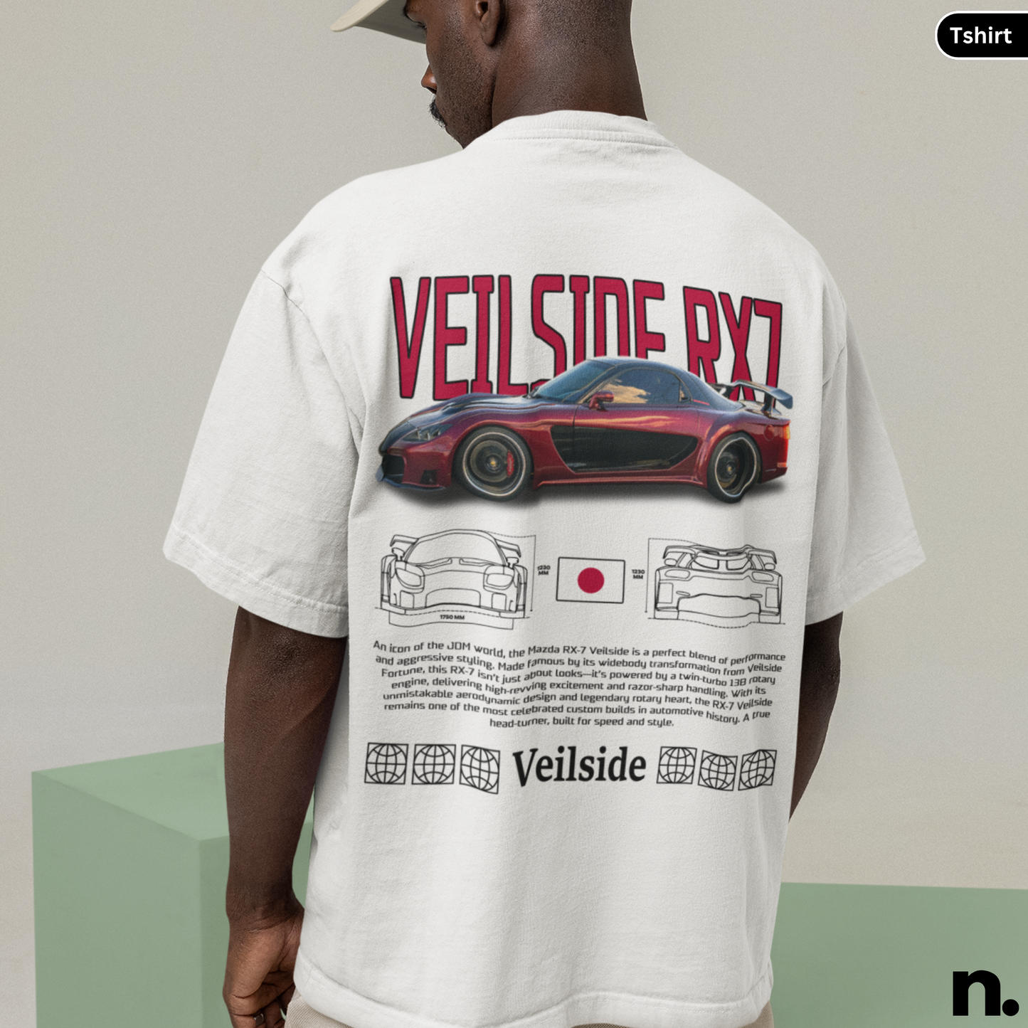 Veilside RX7 Poster Style T-Shirt