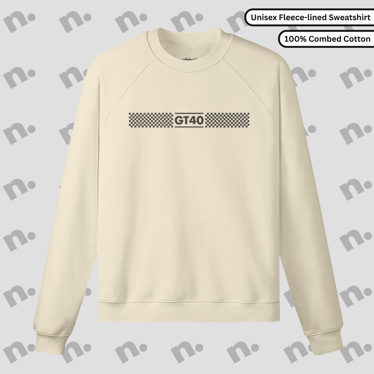 GT40 Inspired Fleece-lined Premium Sweatshirt