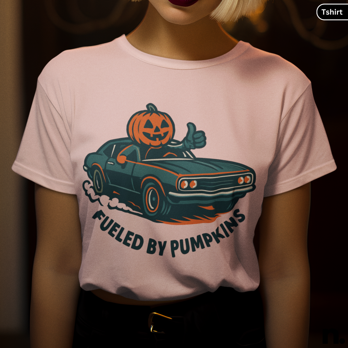 Fueled by Pumpkin Halloween Inspired Unisex Tee