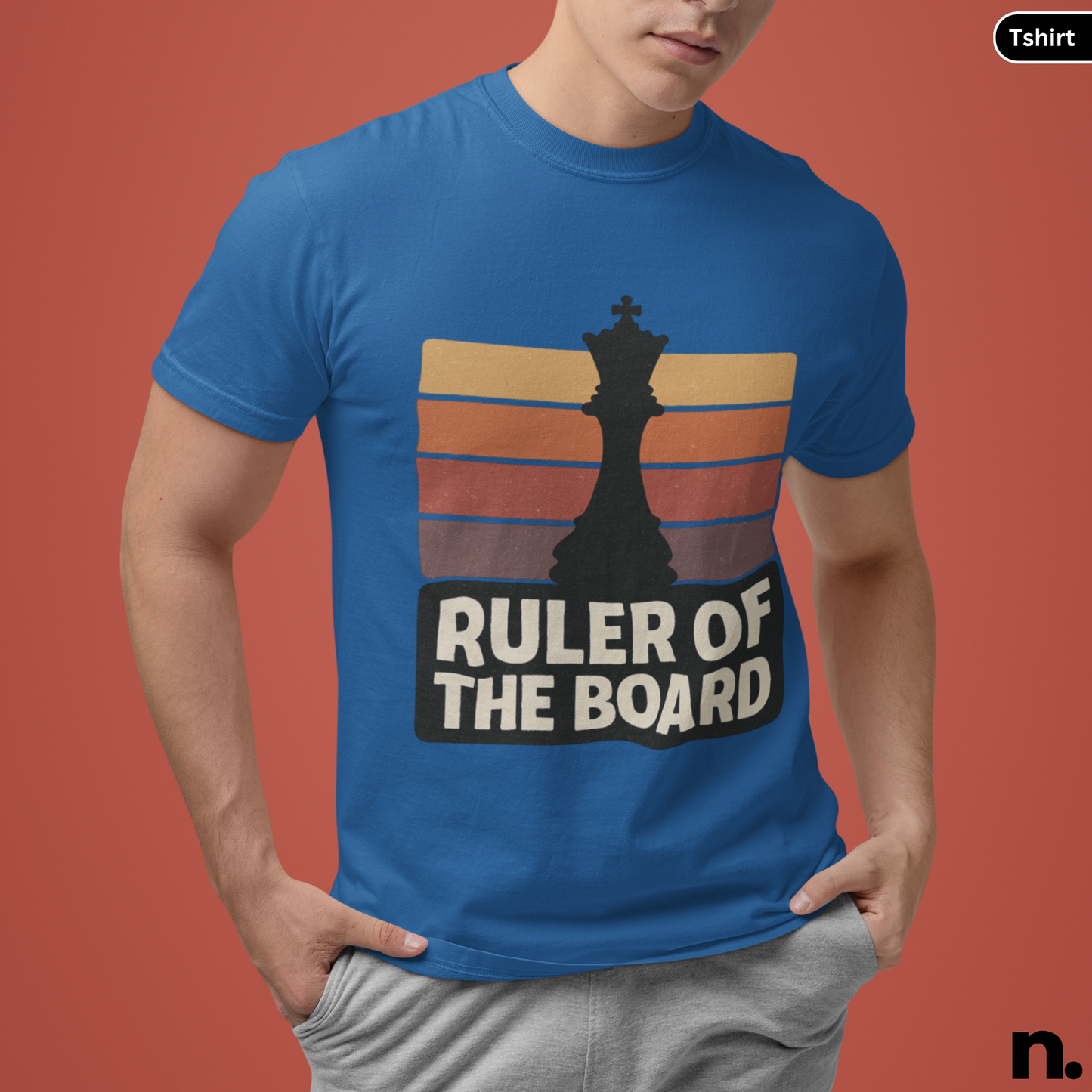 Ruler Of The Board Chess Inspired Unisex Tee