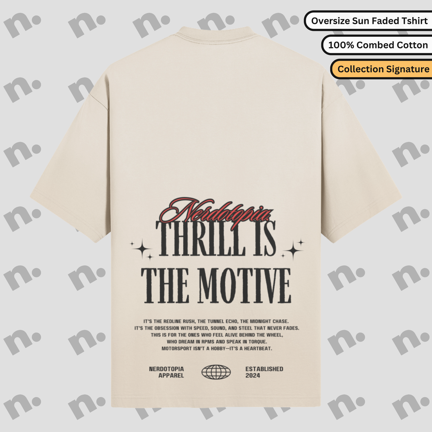Thrill Is the Motive // Nerdotopia Auto Legends Vol 1 Signature Tee