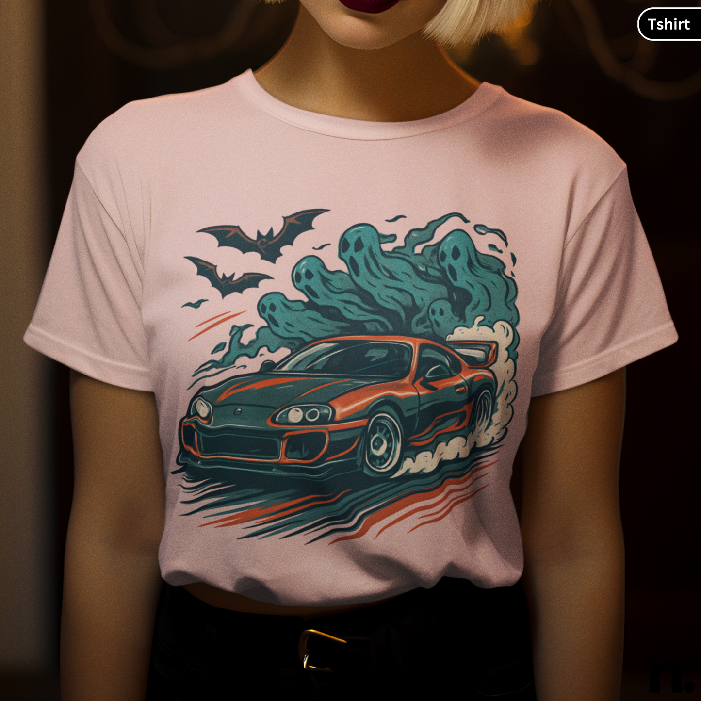 Supra Haunted Drift Unisex Halloween Tee