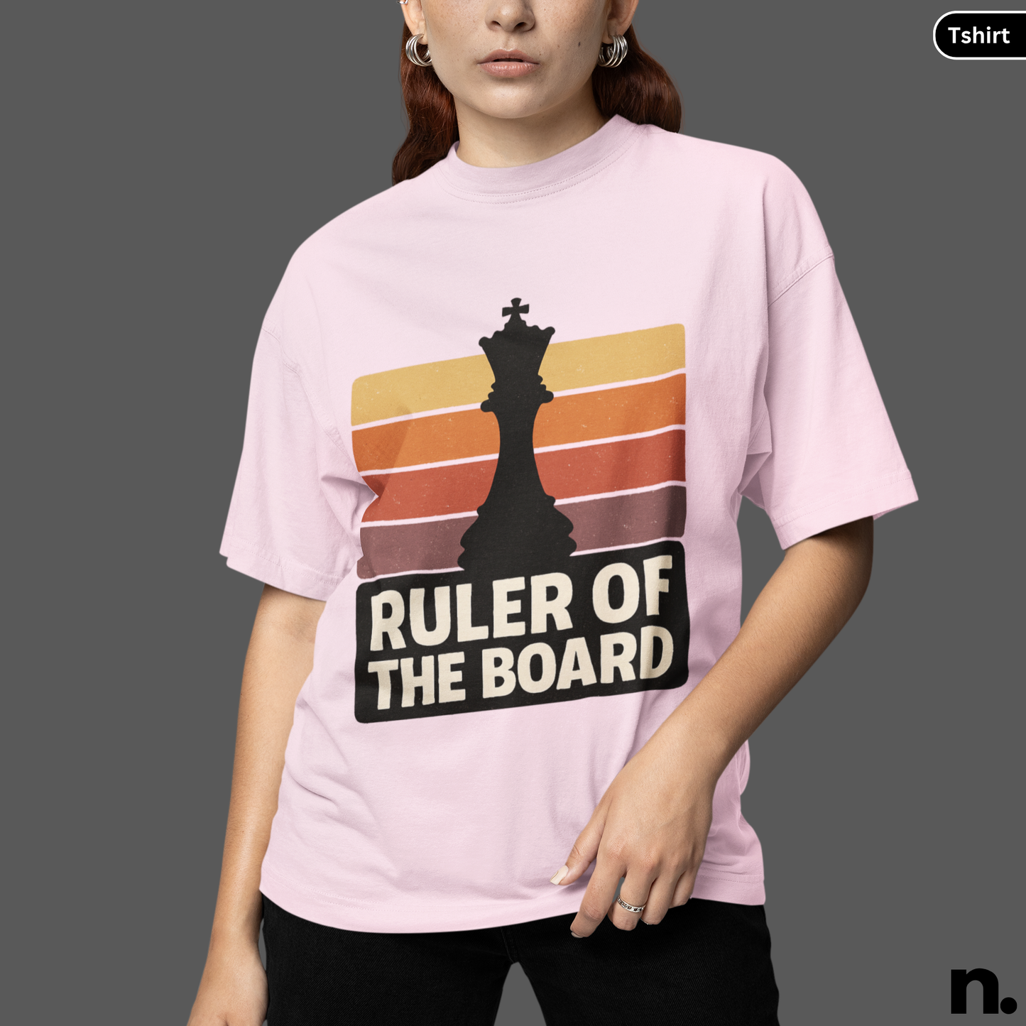 Ruler Of The Board Chess Inspired Unisex Tee