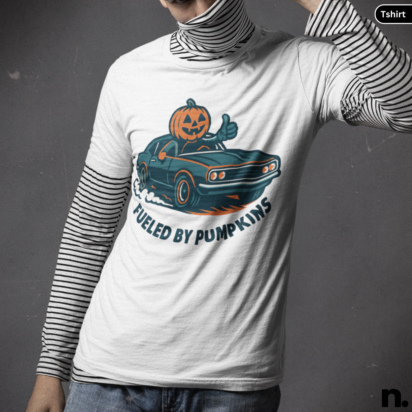 Fueled by Pumpkin Halloween Inspired Unisex Tee