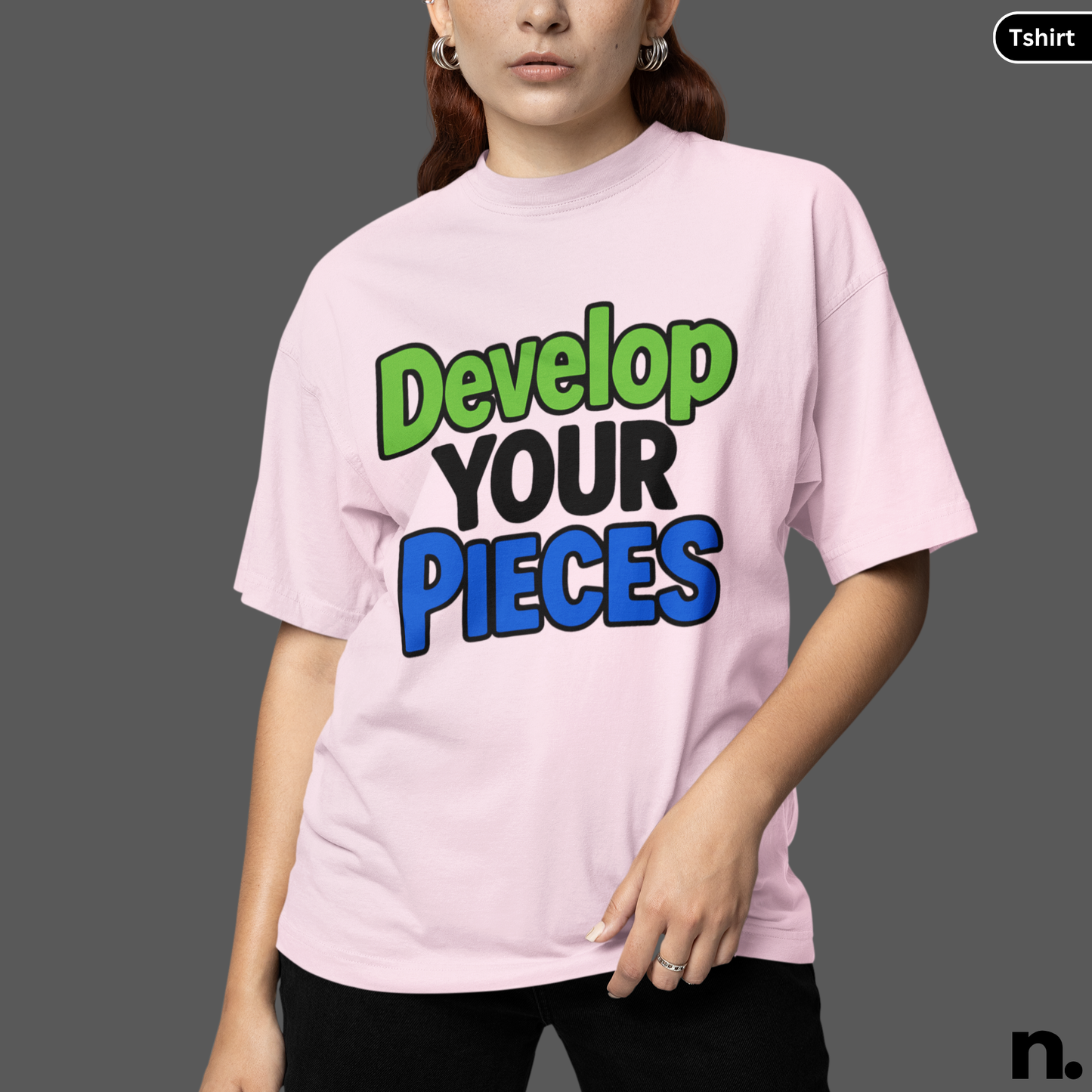 Develop Your Pieces Chess Inspired Unisex Tee