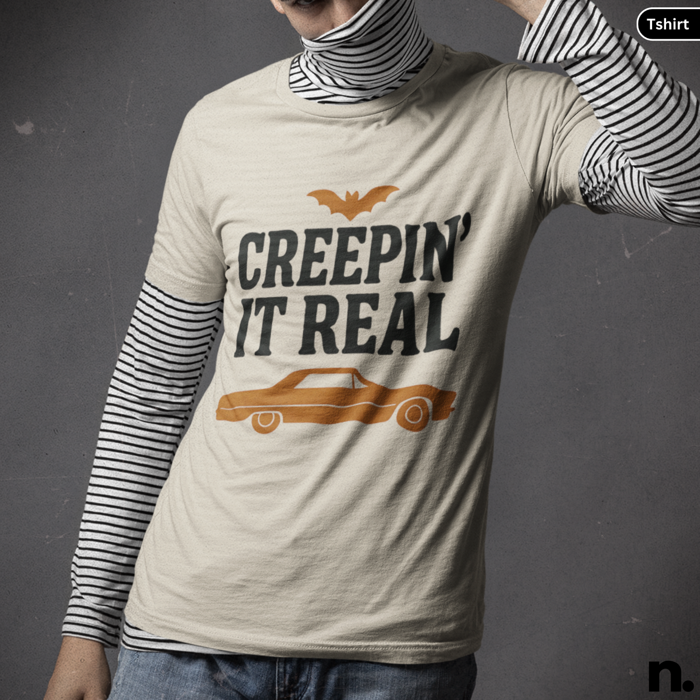 Creepin' it Real Halloween Inspired Unisex Tee