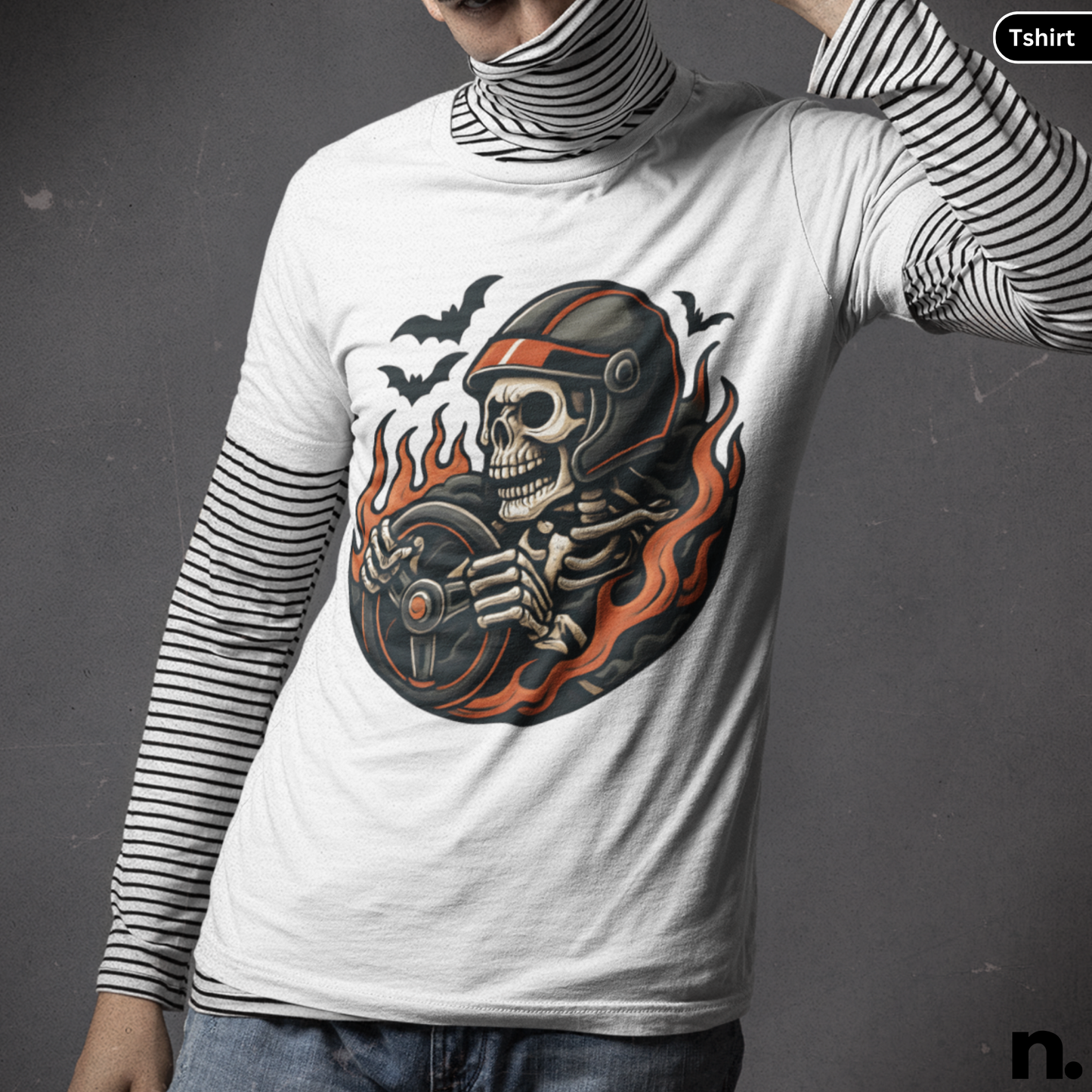 Death Rider Unisex Halloween Tee