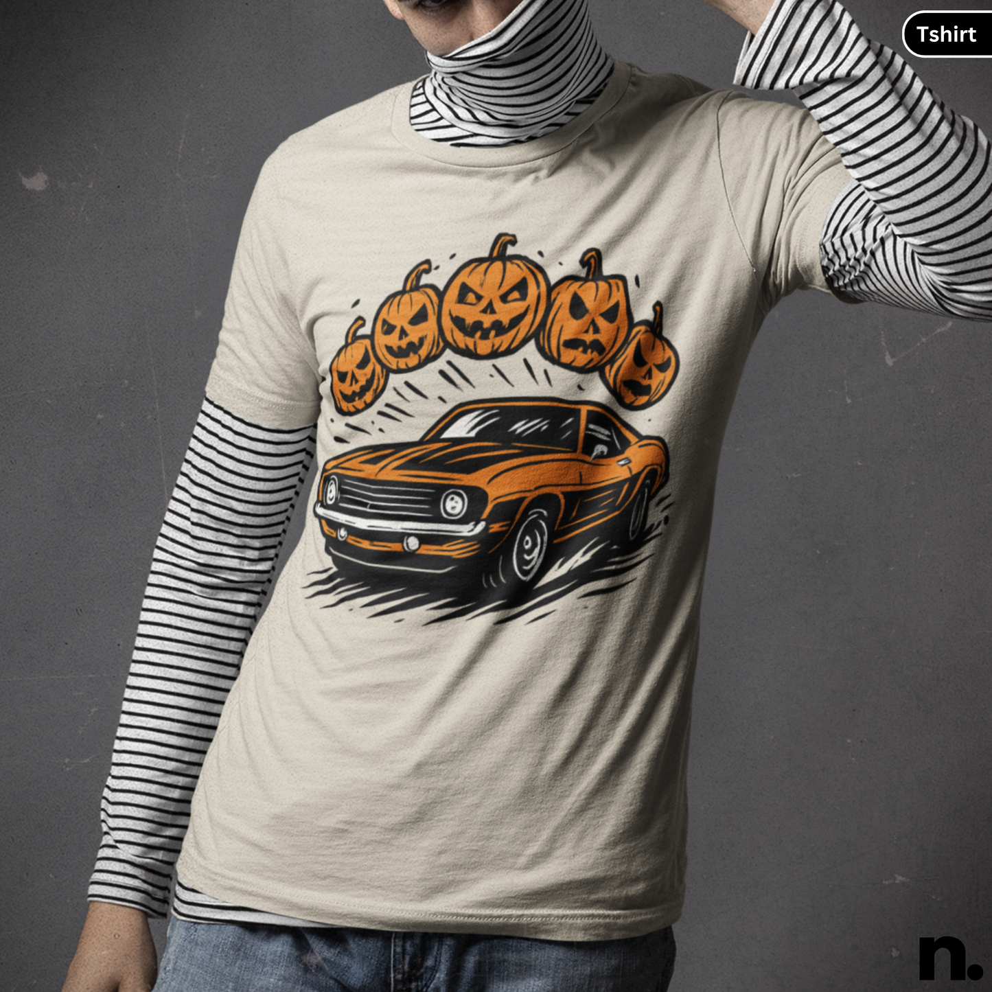 American Muscle Inspired Unisex Halloween Tee
