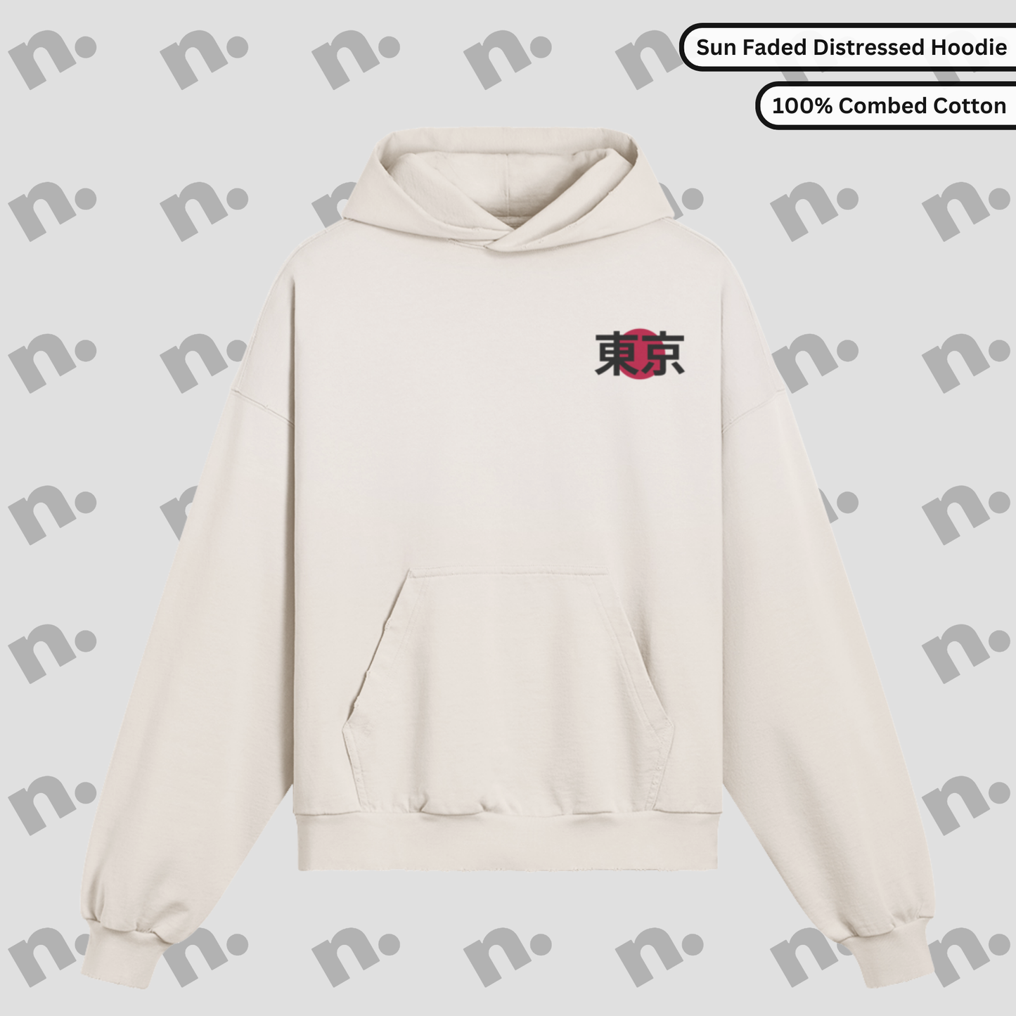 TOKYO’S MIDNIGHT MONSTER. – R33 Distressed Premium Hoodie