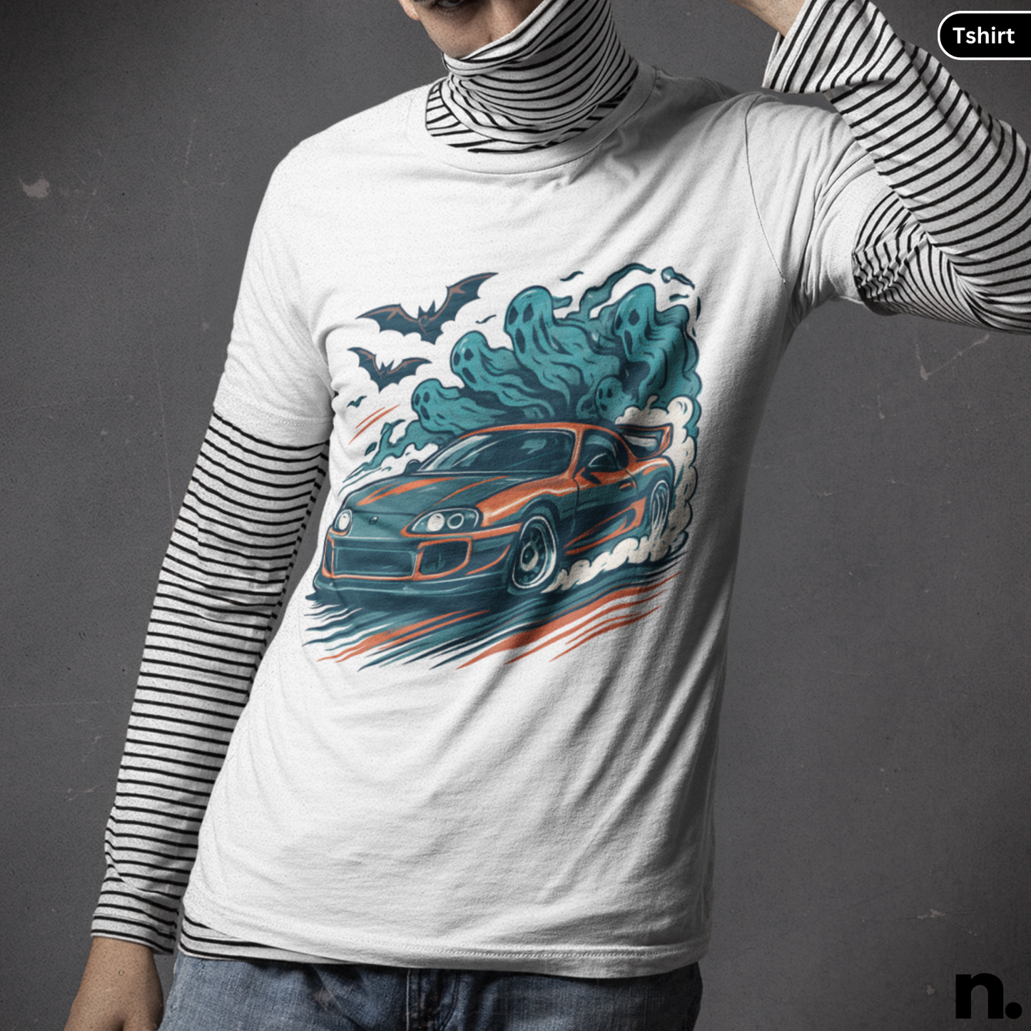 Supra Haunted Drift Unisex Halloween Tee