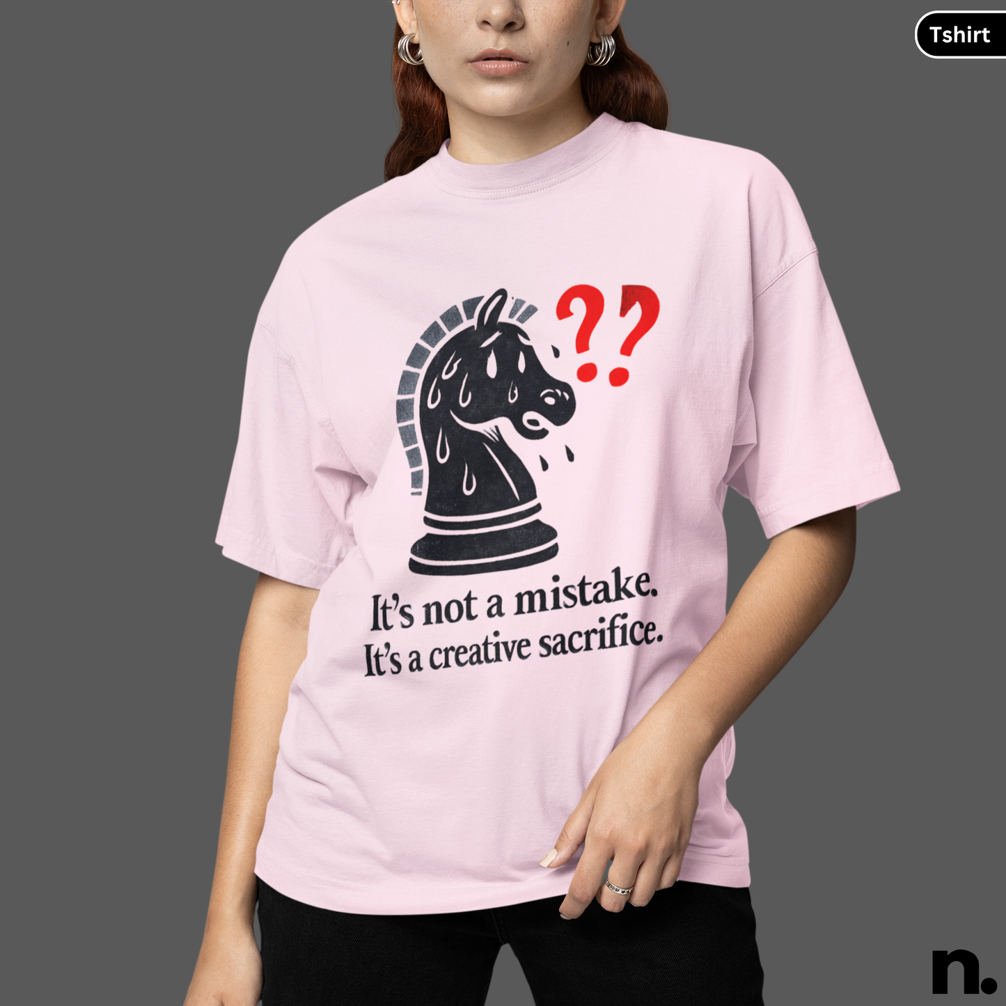 Knight Sacrifice Chess Inspired Unisex Tee