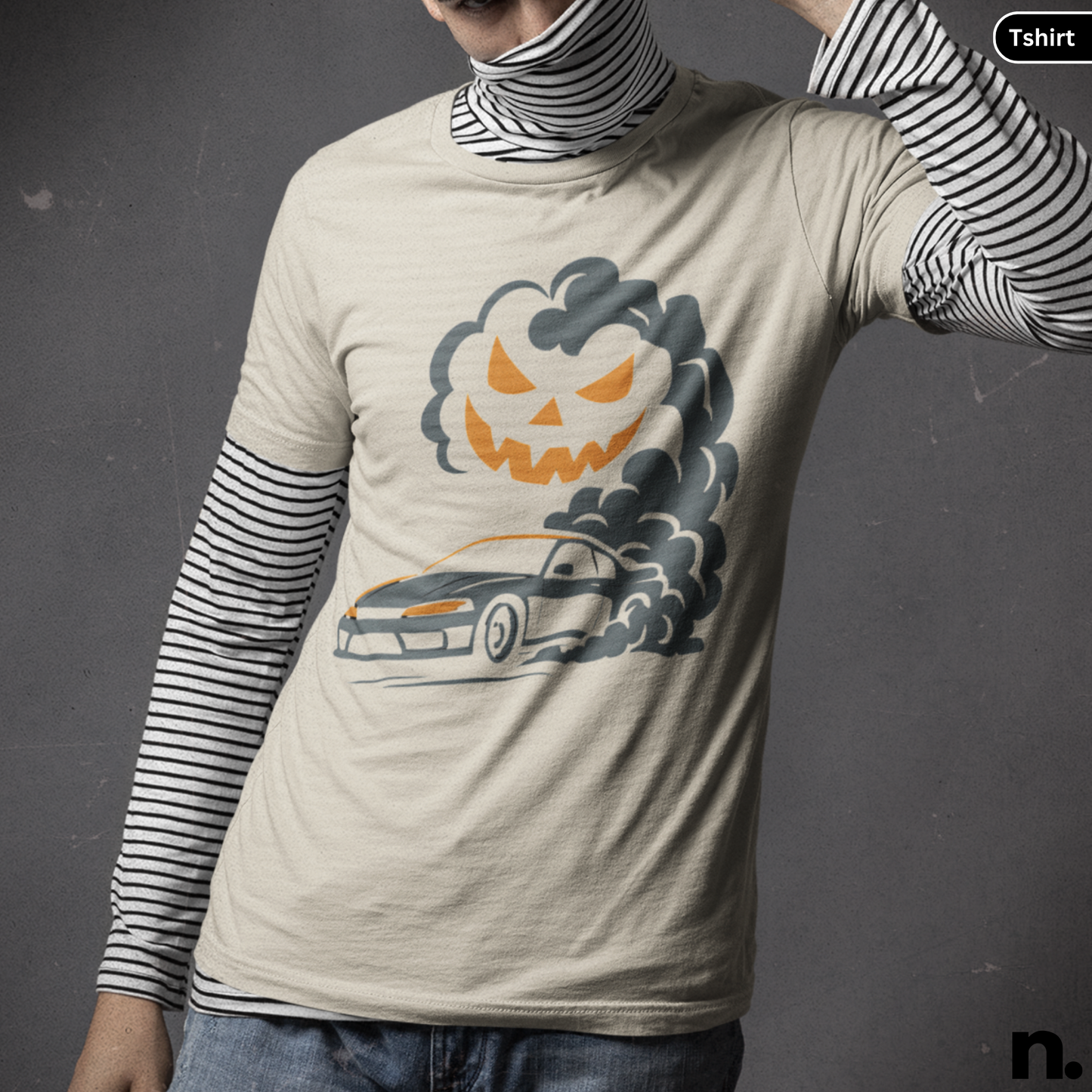 Ghost Drift Unisex Halloween Tee