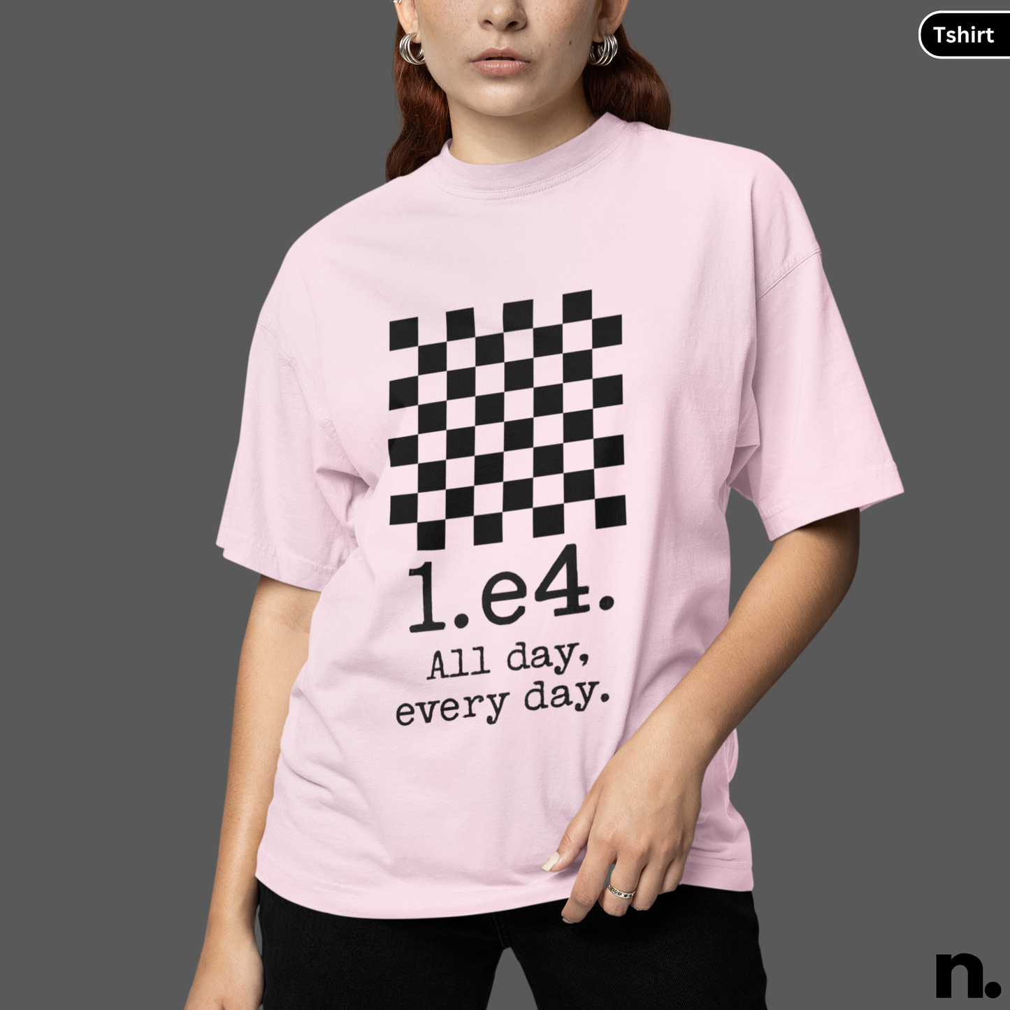 E4 Opening Chess Inspired Unisex Tee