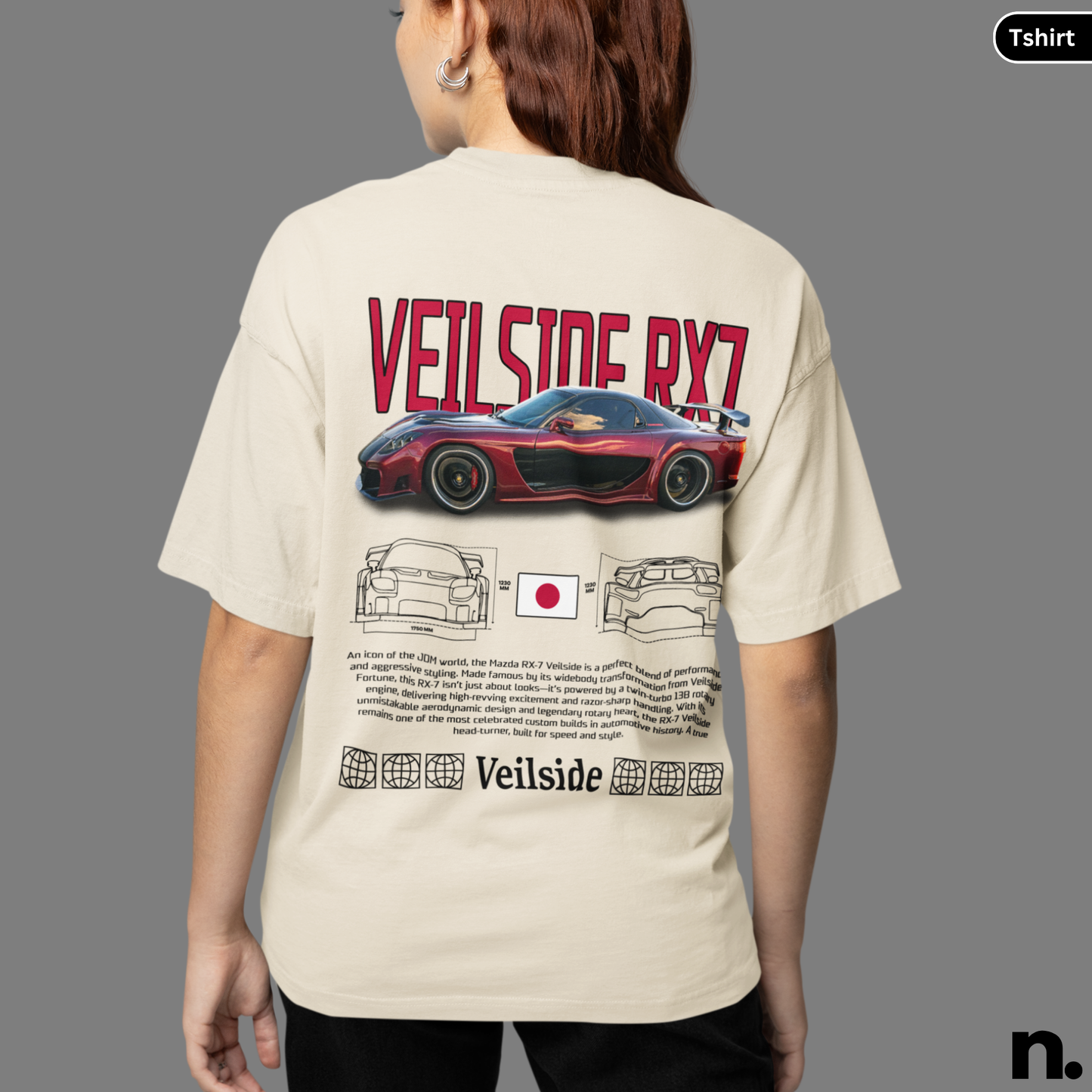 Veilside RX7 Poster Style T-Shirt