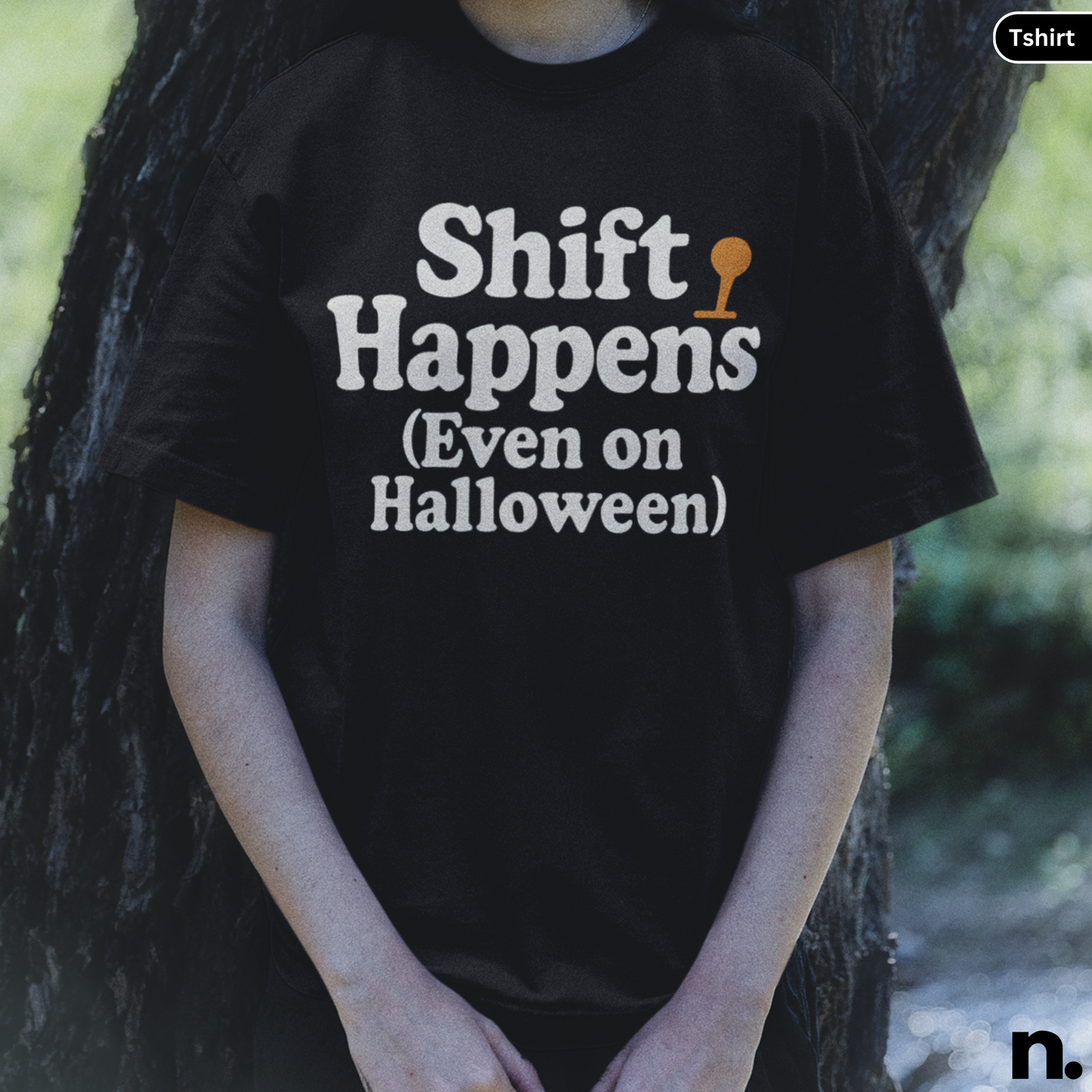 Shift Happens Unisex Halloween Tee