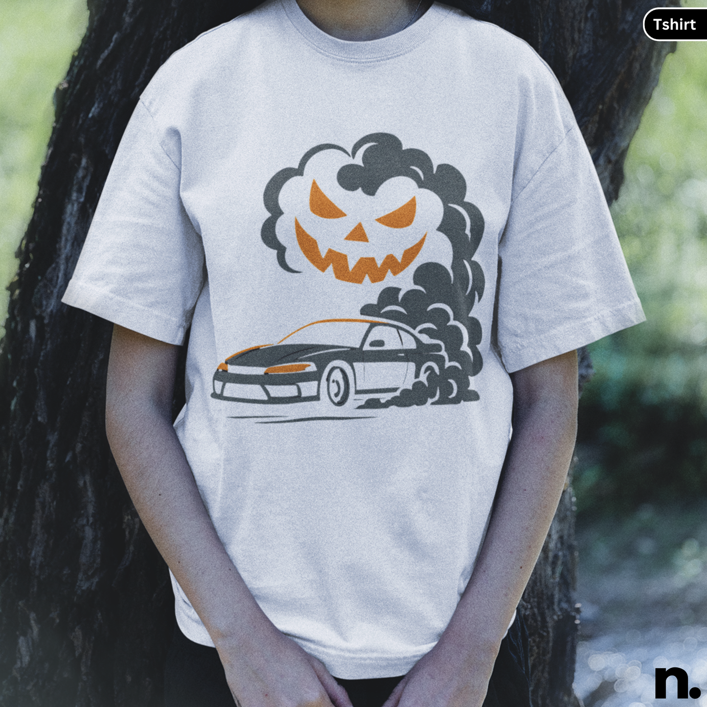 Ghost Drift Unisex Halloween Tee