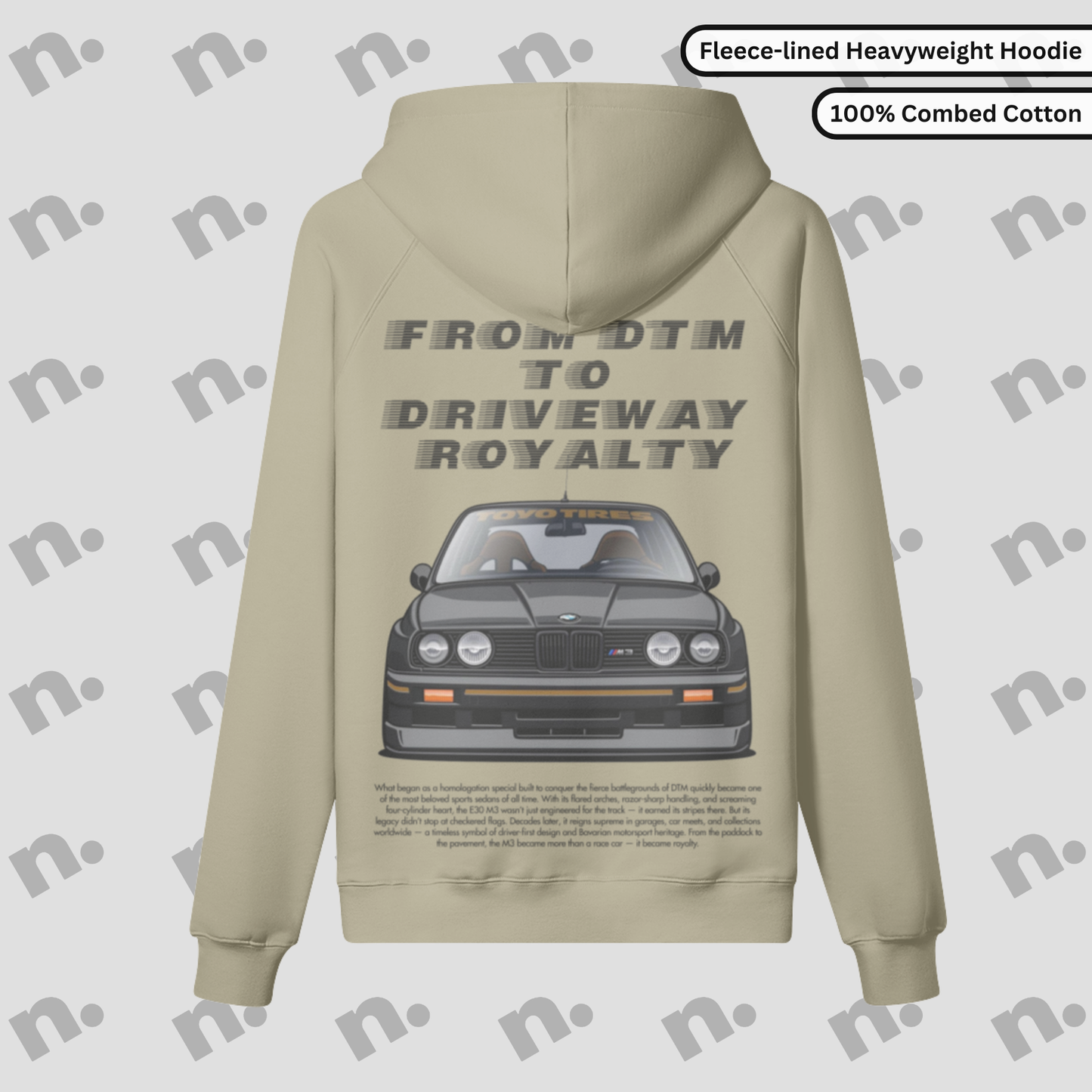 From DTM to Driveway Royalty Fleece-lined Heavyweight Hoodie
