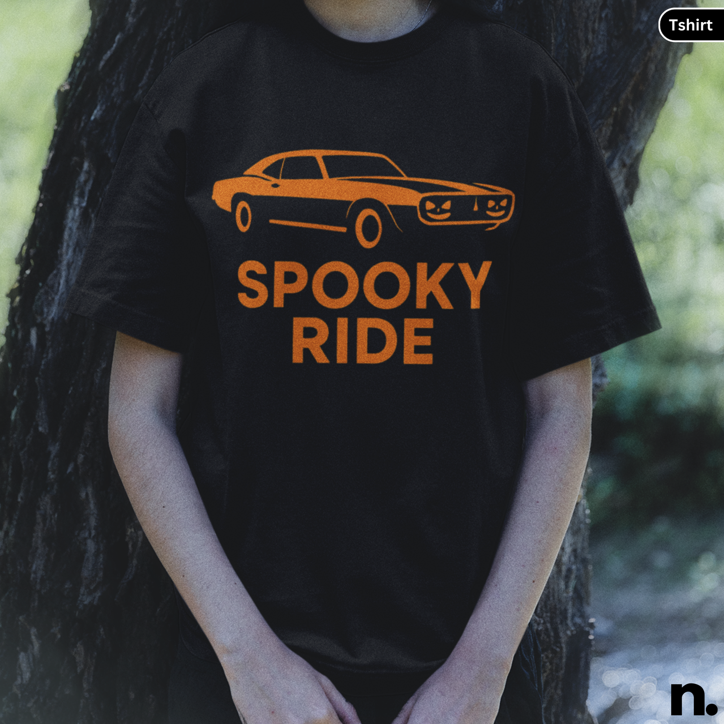Spooky Ride Unisex Halloween Tee