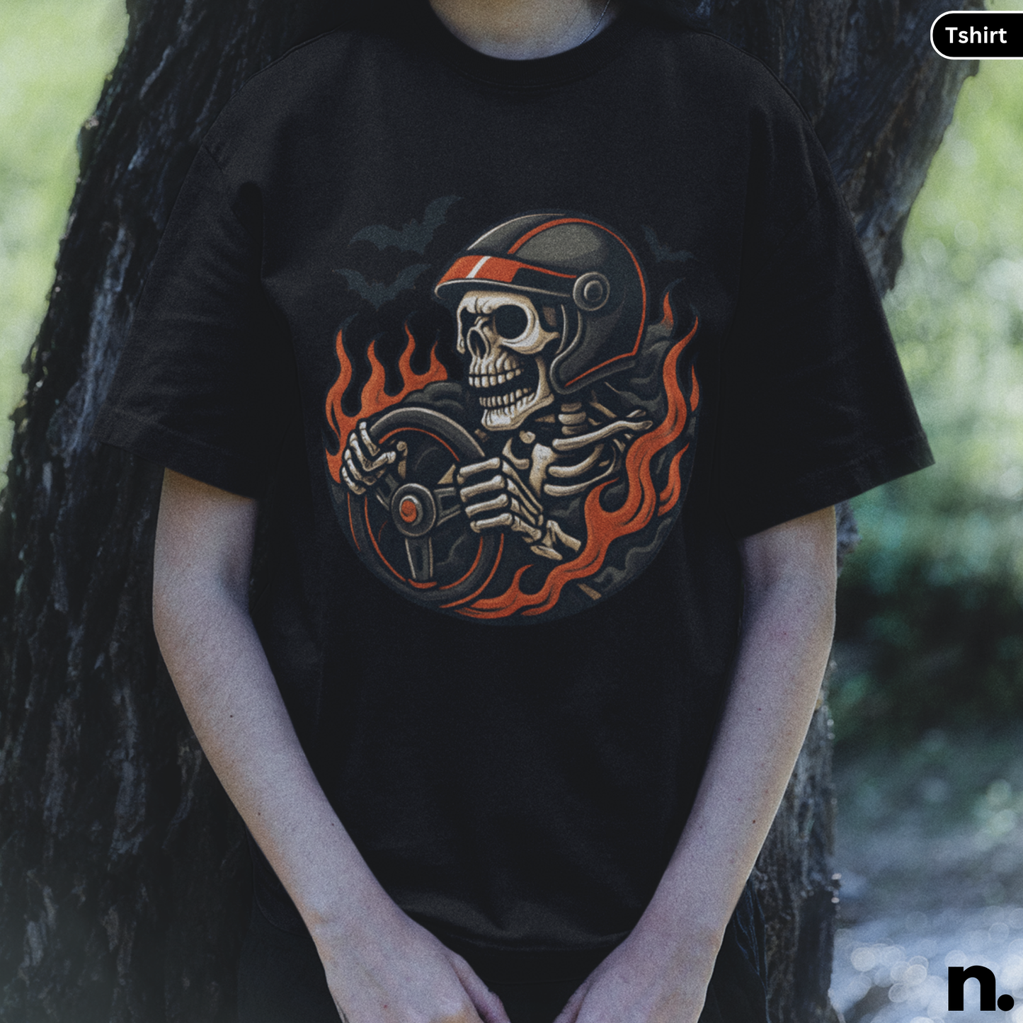 Death Rider Unisex Halloween Tee