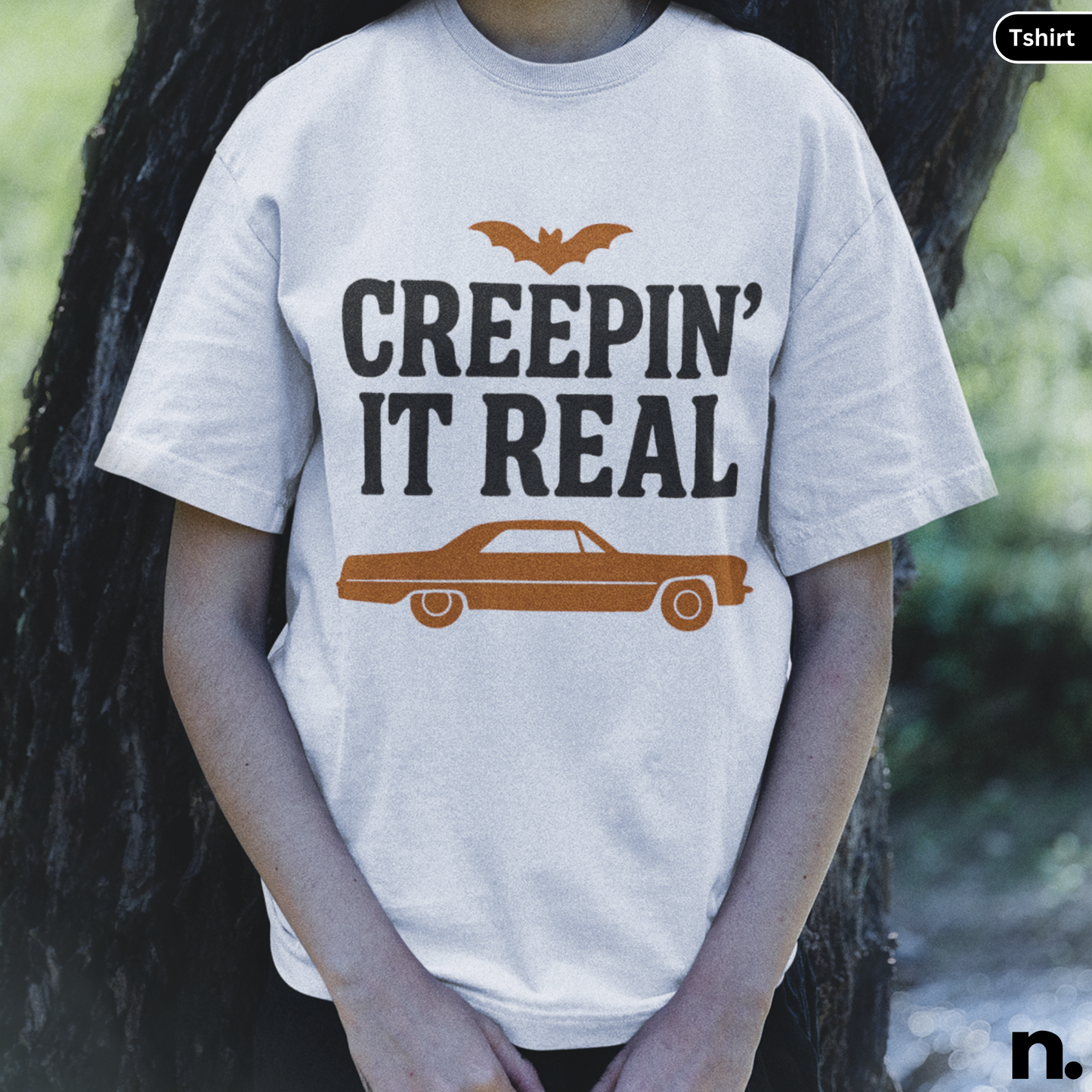 Creepin' it Real Halloween Inspired Unisex Tee