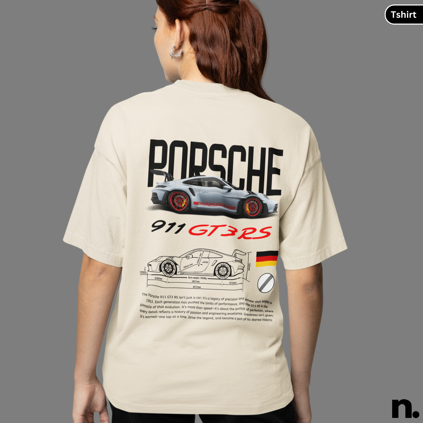 911 GT3RS Poster Style Unisex Tee