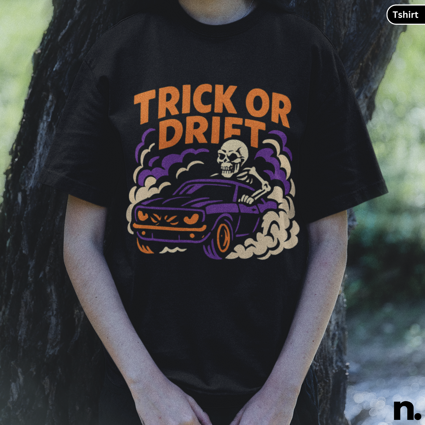 Trick or Drift Unisex Halloween Tee