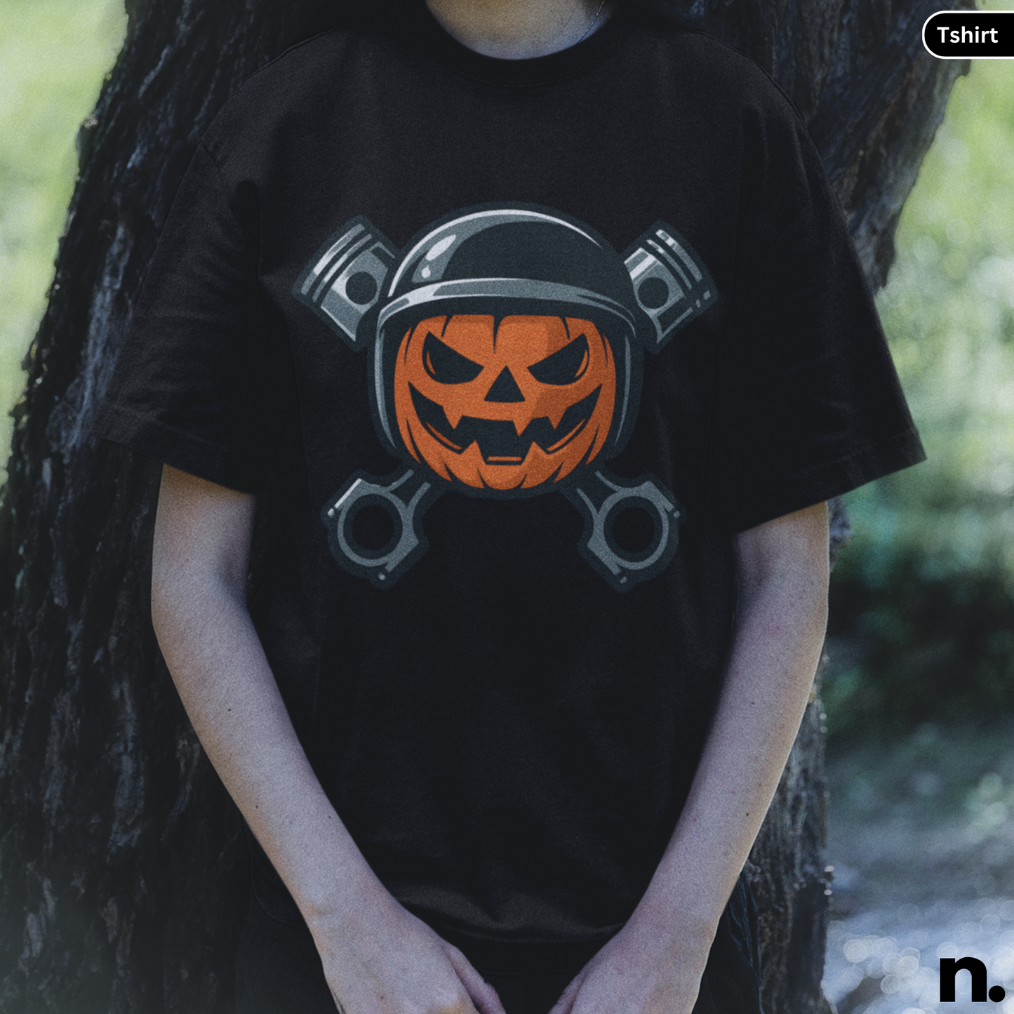 Pumpkin Piston Unisex Halloween Tee