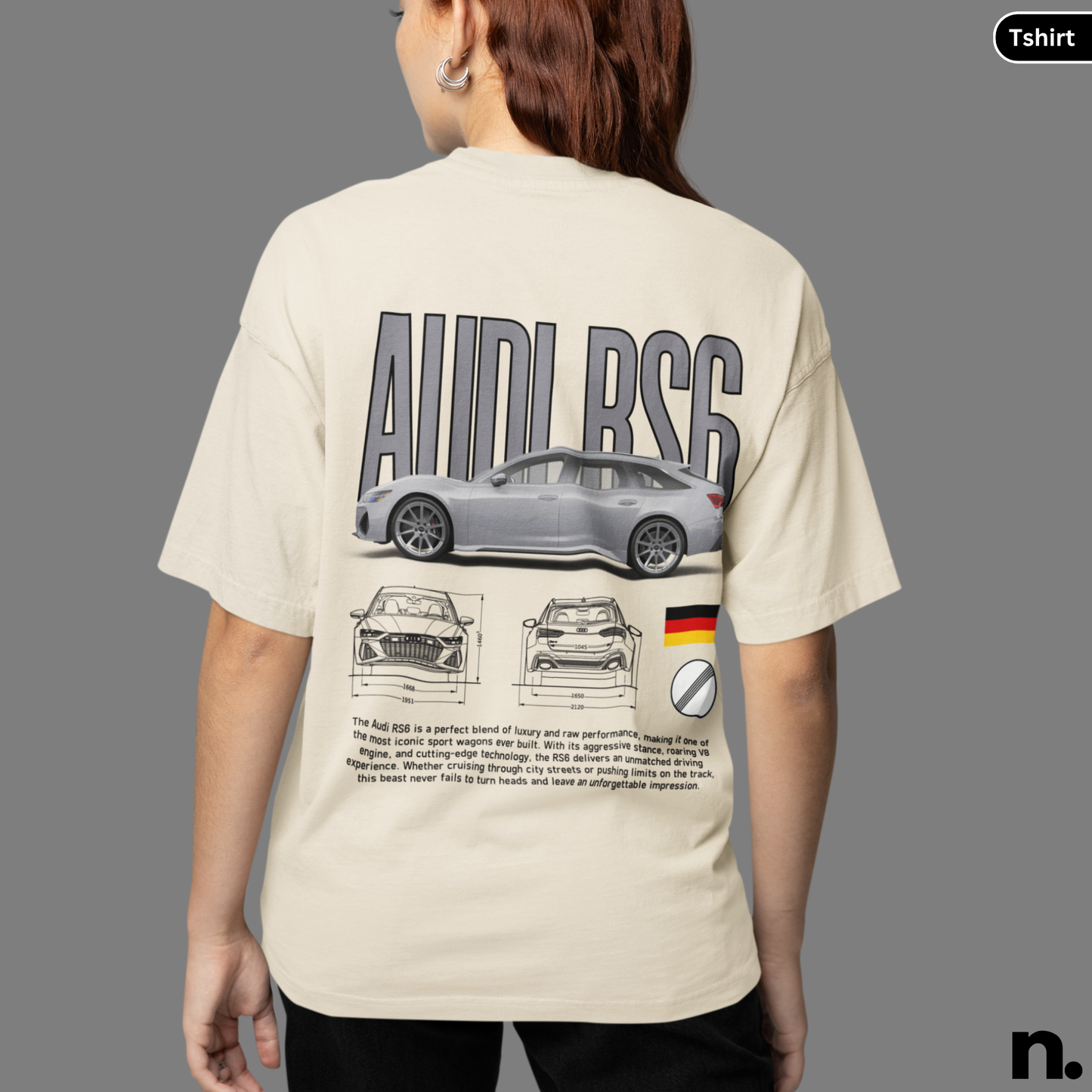 RS6 Poster Style T-shirt