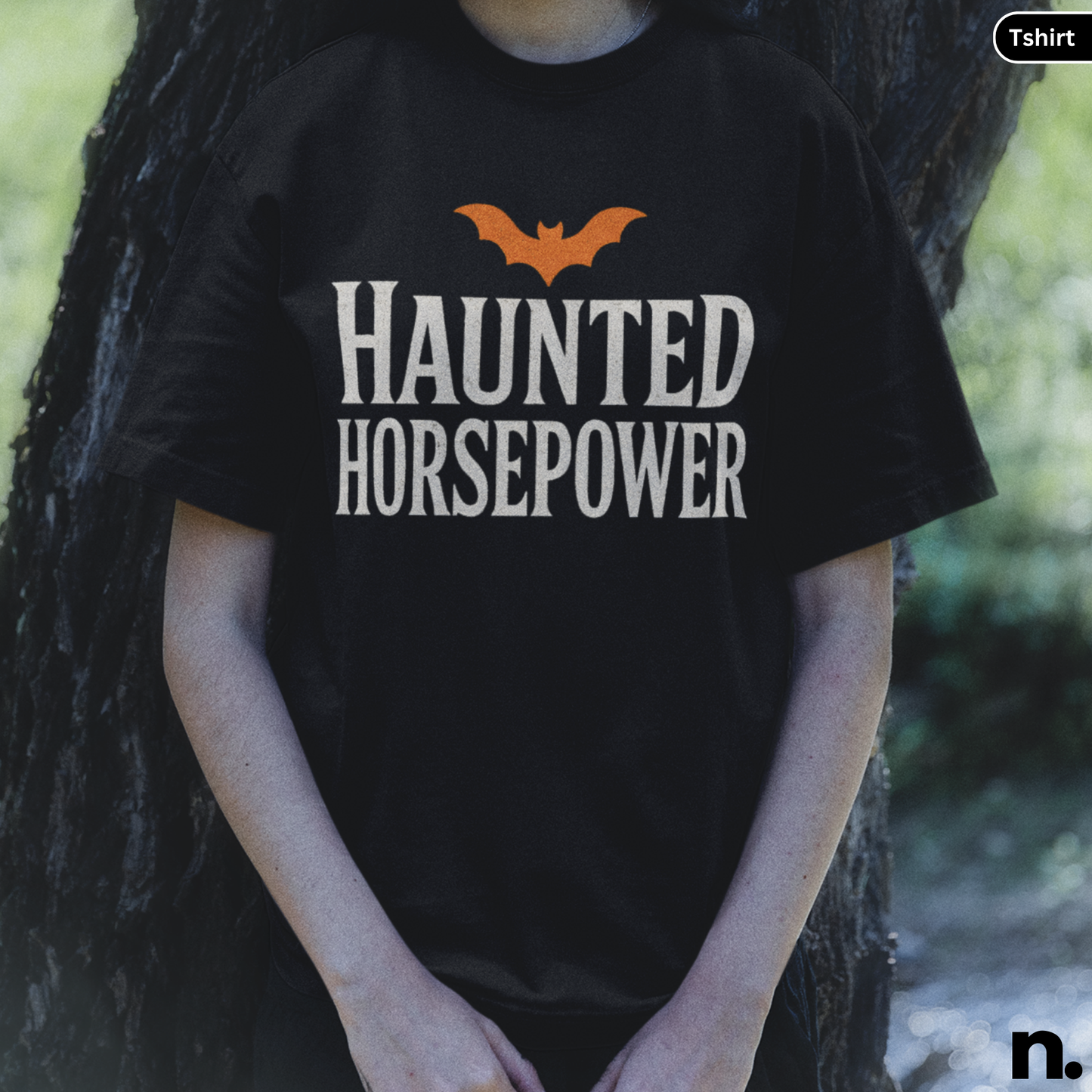 Haunted Horsepower Unisex Halloween Tee