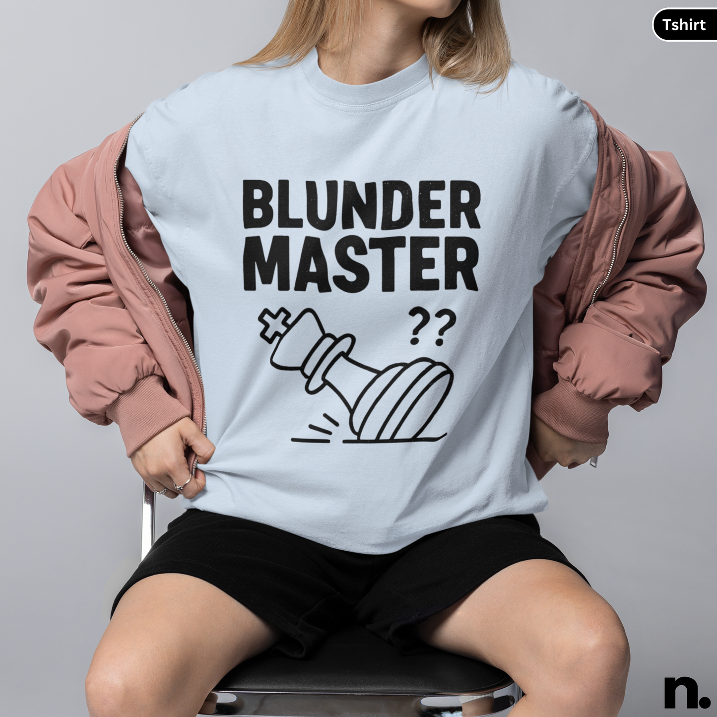 Blunder Master Chess Funny Unisex Tee