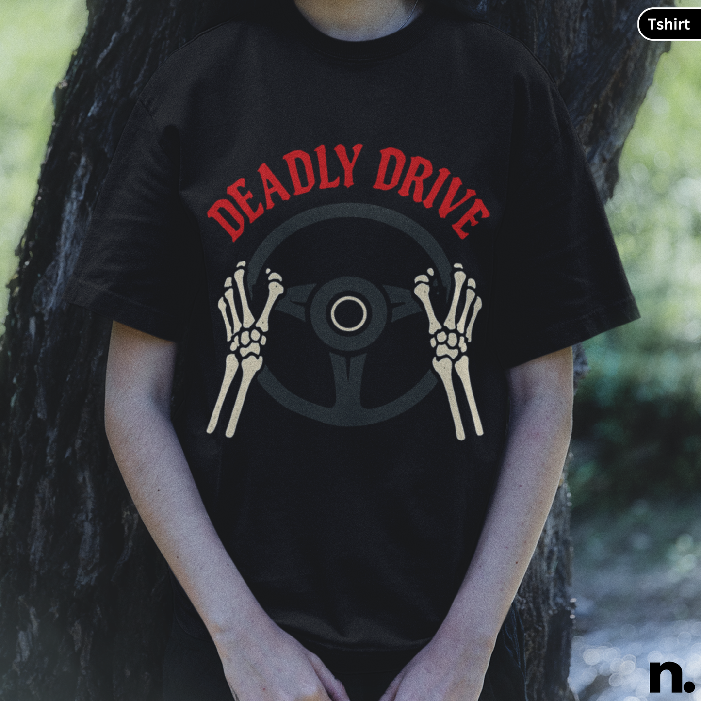 Deadly Drive Unisex Halloween Tee