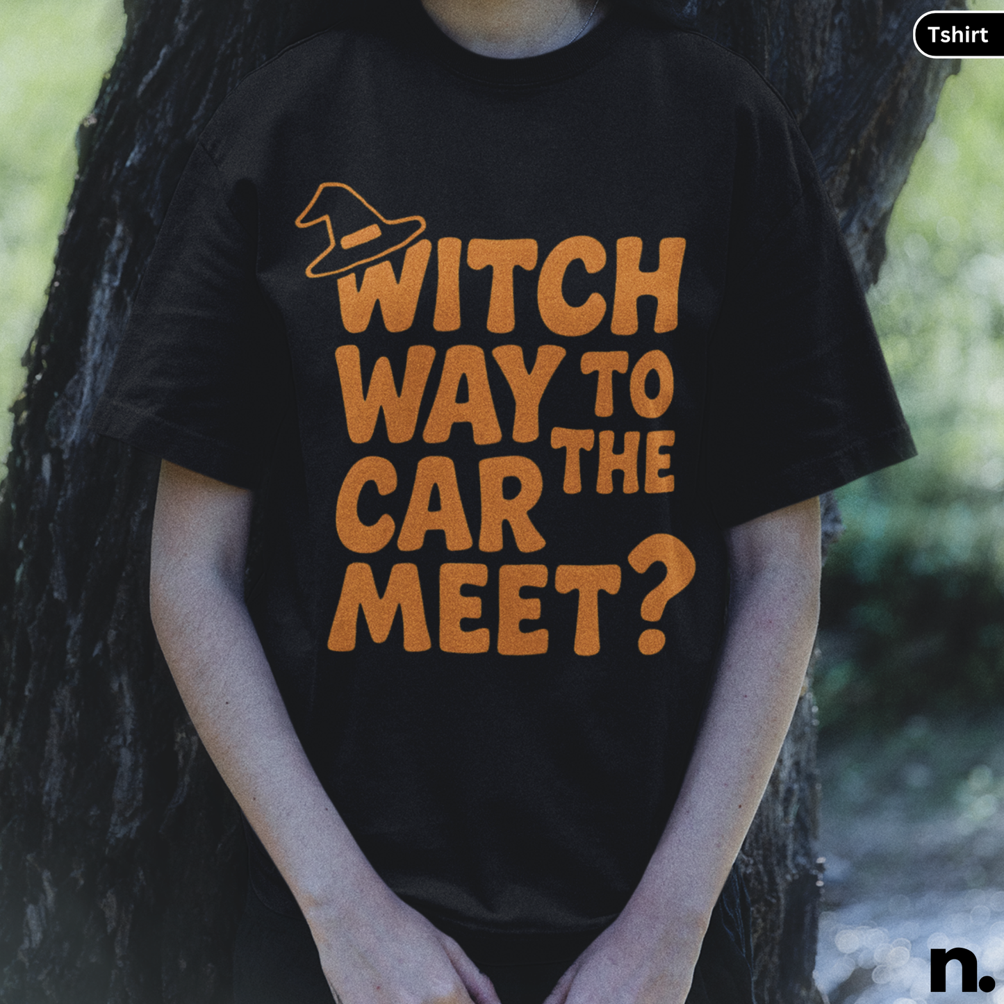 Witch Way Unisex Halloween Tee
