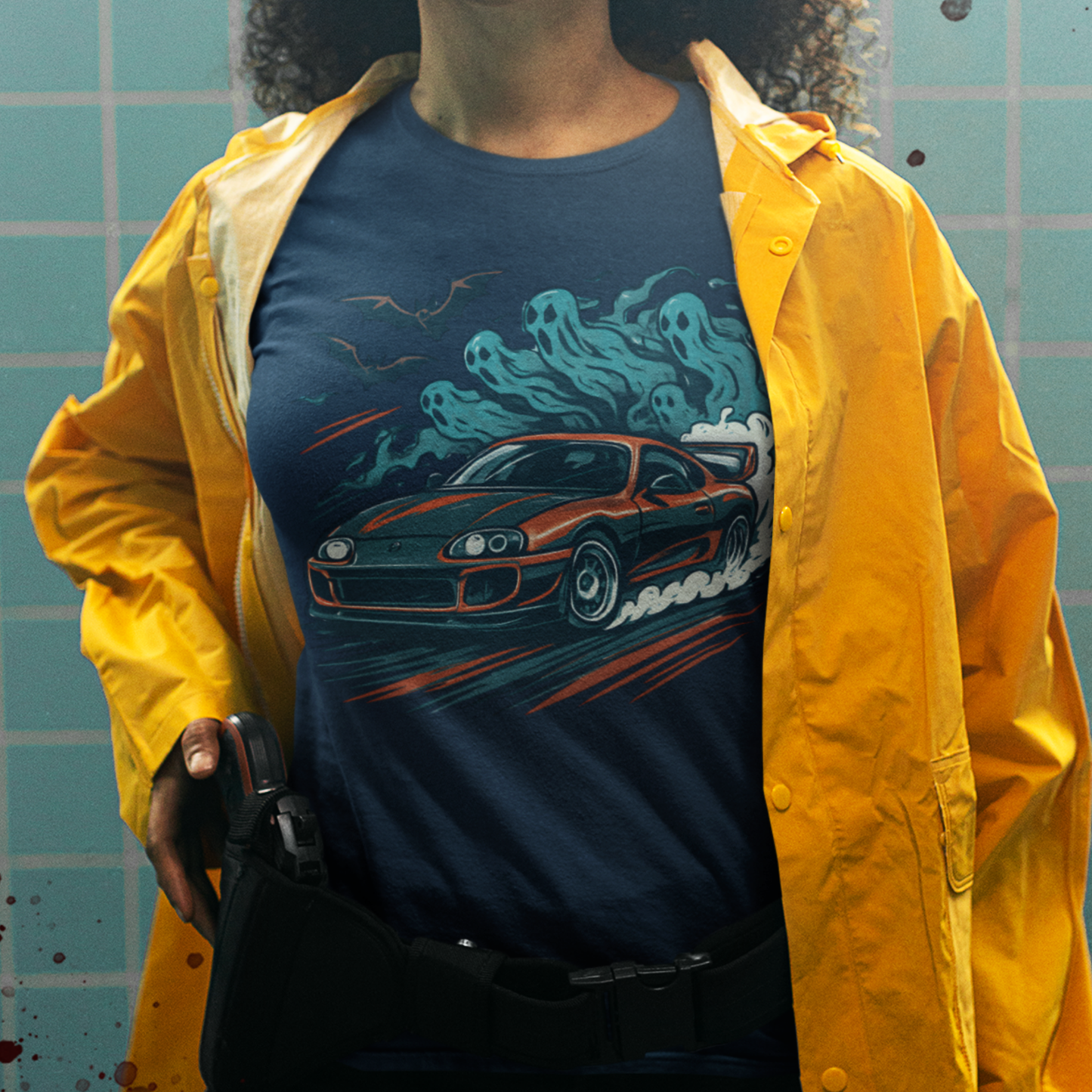 Supra Haunted Drift Unisex Halloween Tee