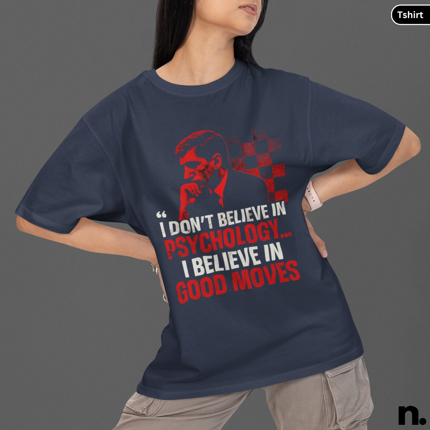 Fischer Quote Chess Inspired Unisex Tee
