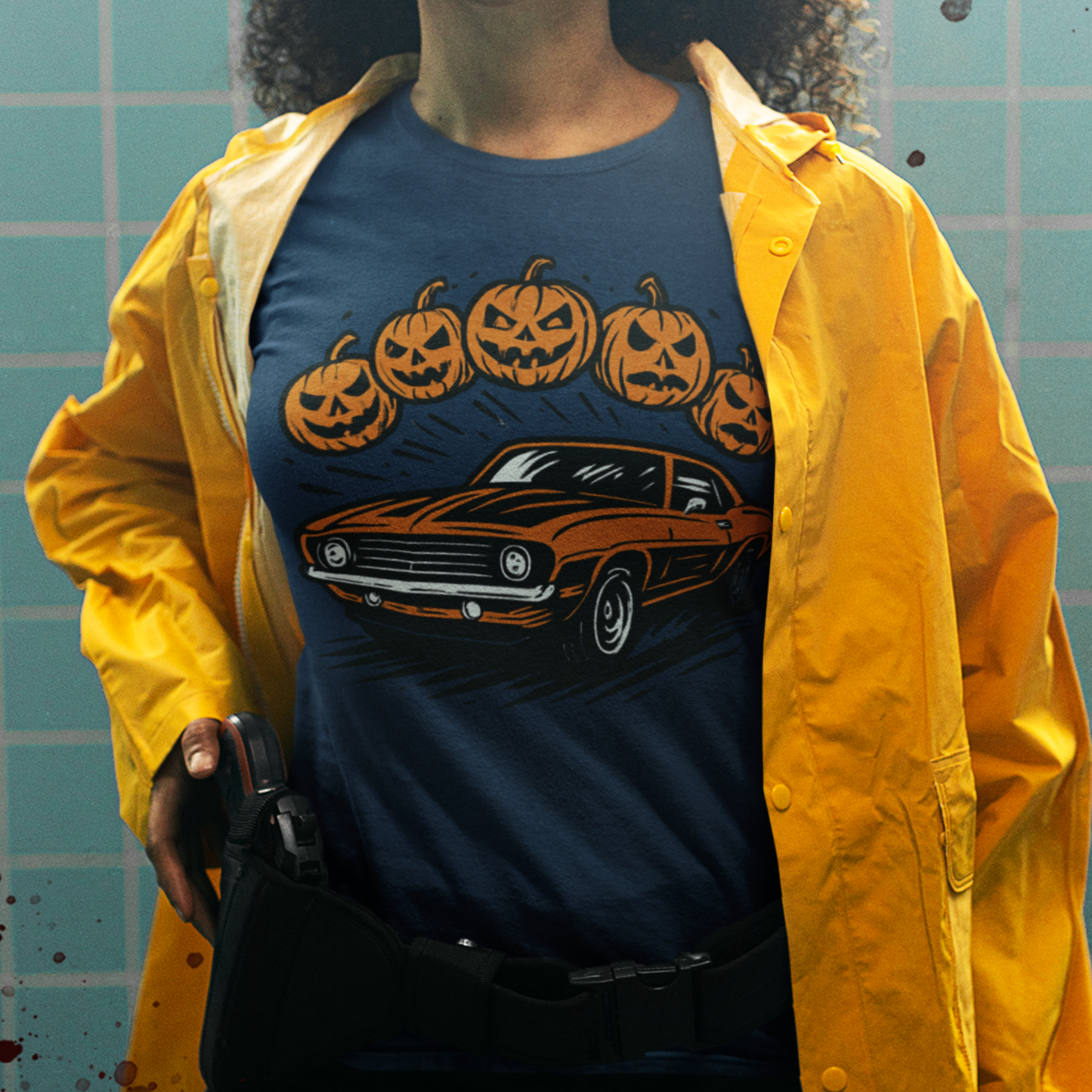 American Muscle Inspired Unisex Halloween Tee