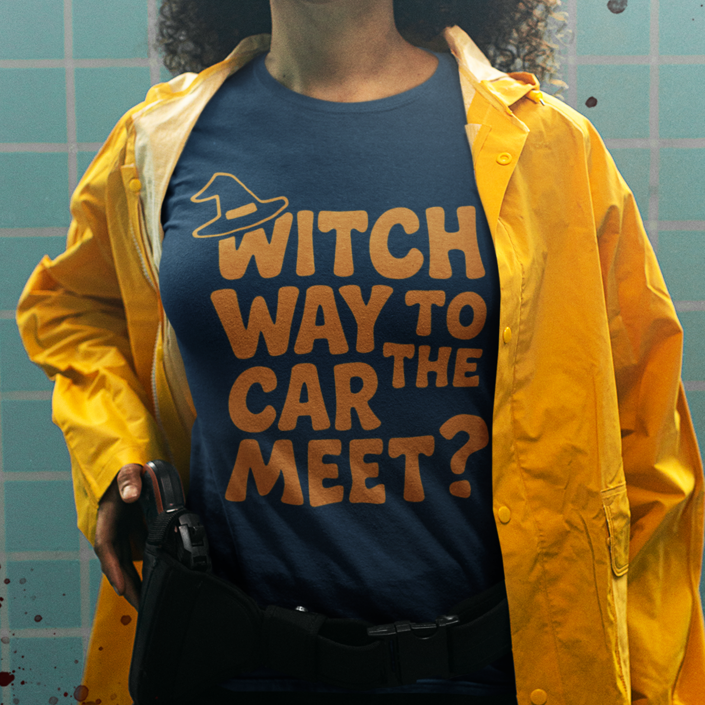 Witch Way Unisex Halloween Tee