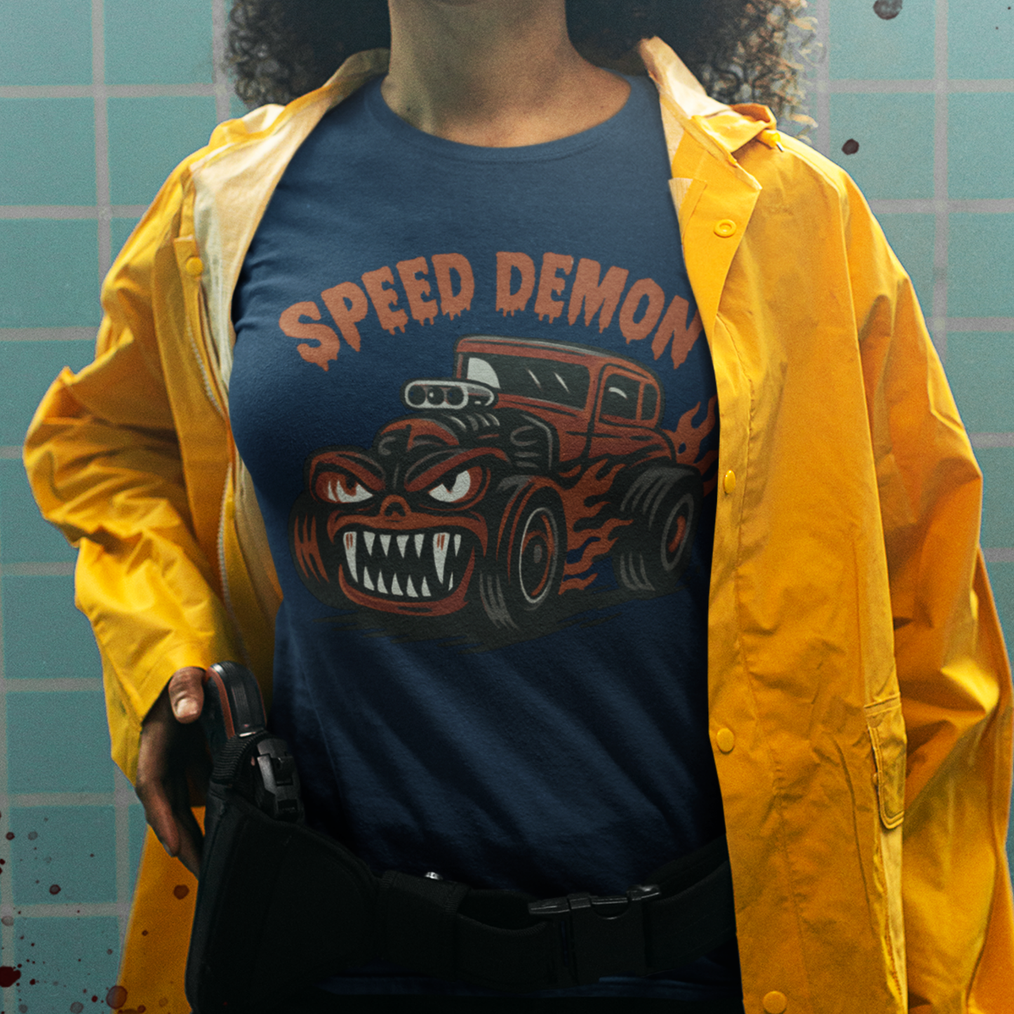 Speed Demon Unisex Halloween Tee