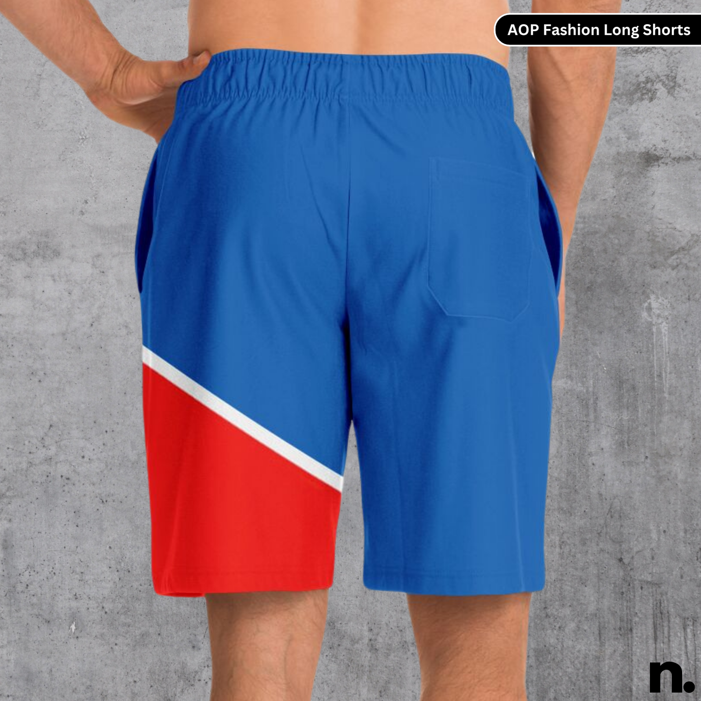 Alpine F1 Inspired Long Shorts