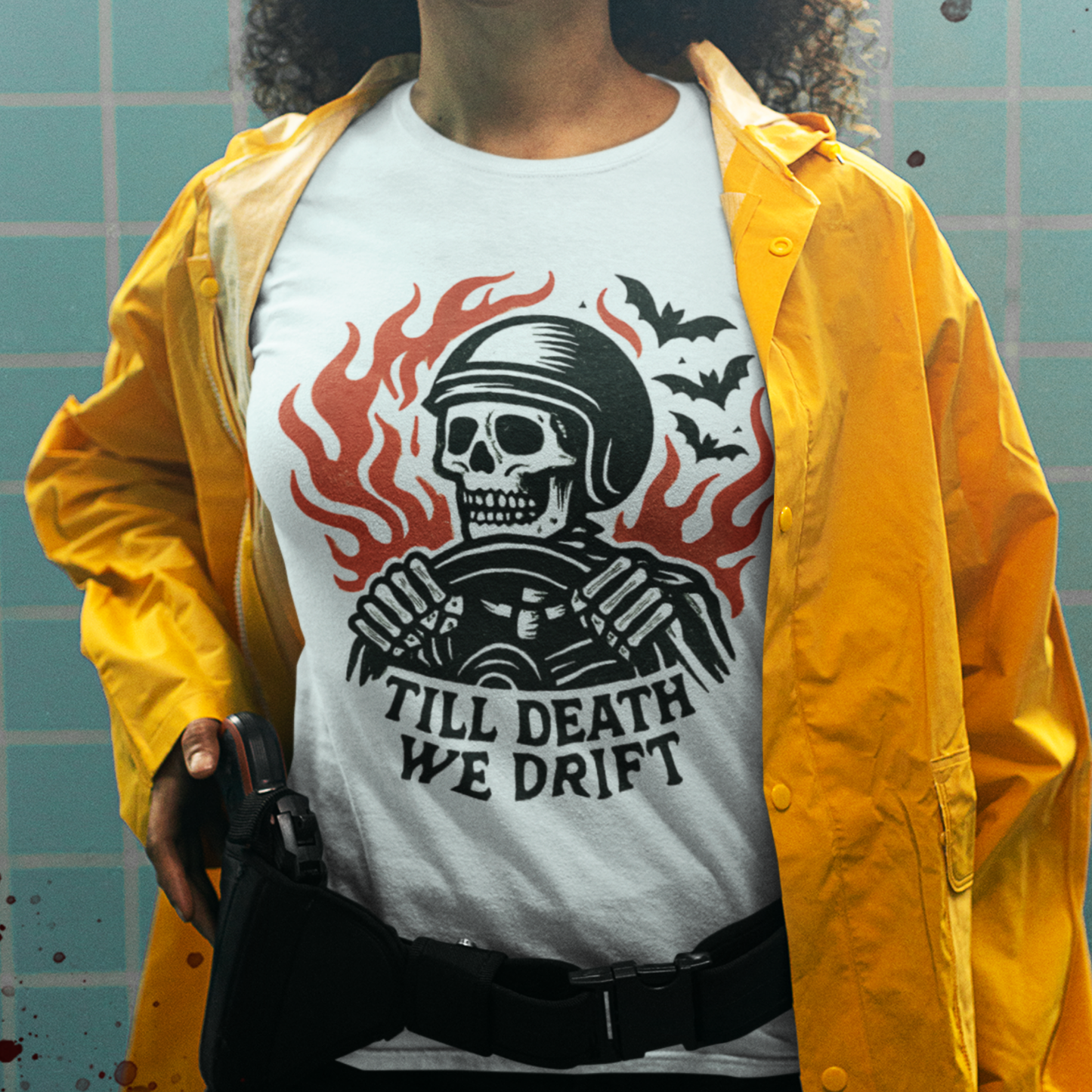 Till Death We Drift Halloween Inspired Tee